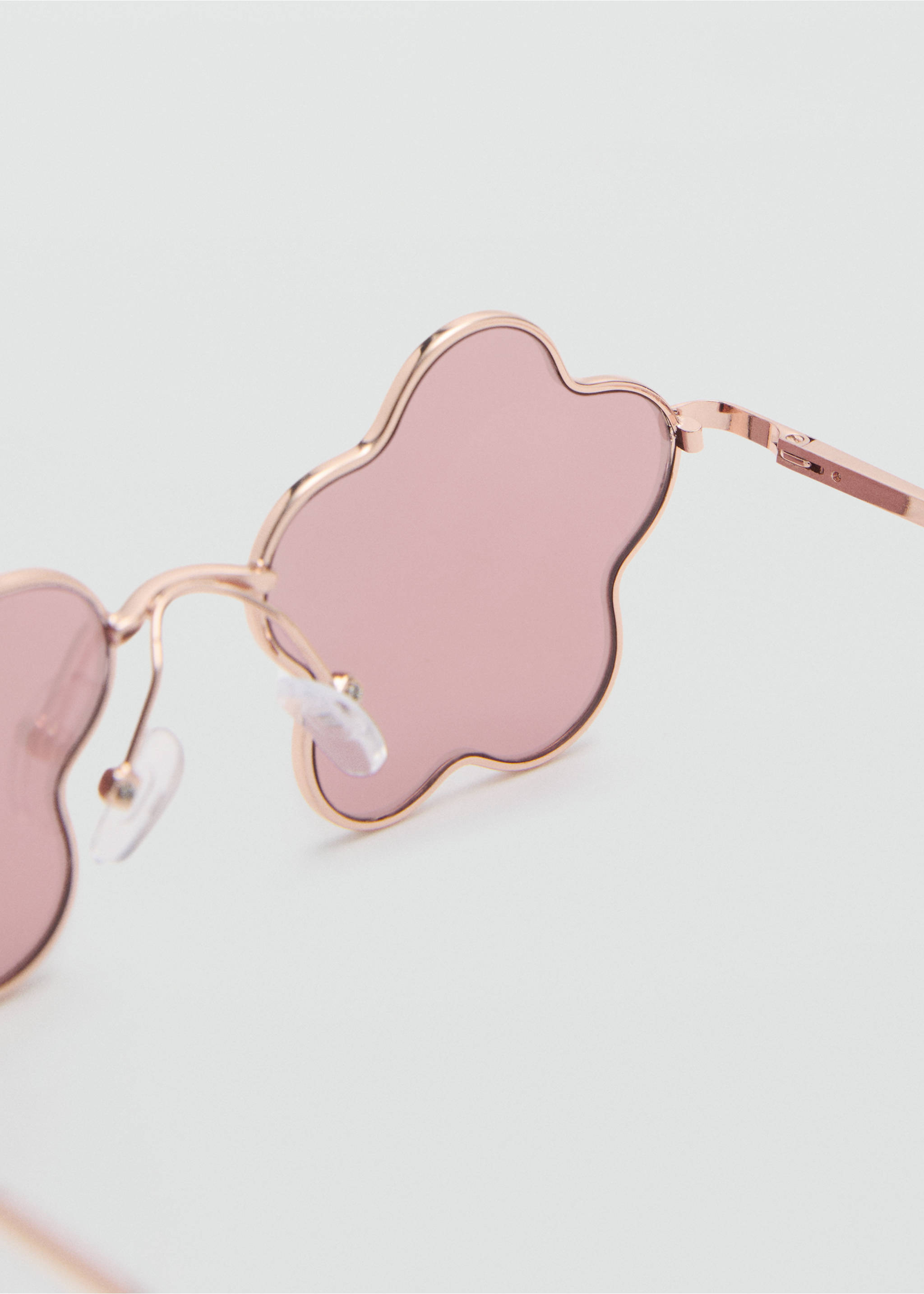 Flower sunglasses - Details of the article 1, Gold. Ref: 17093308-00.