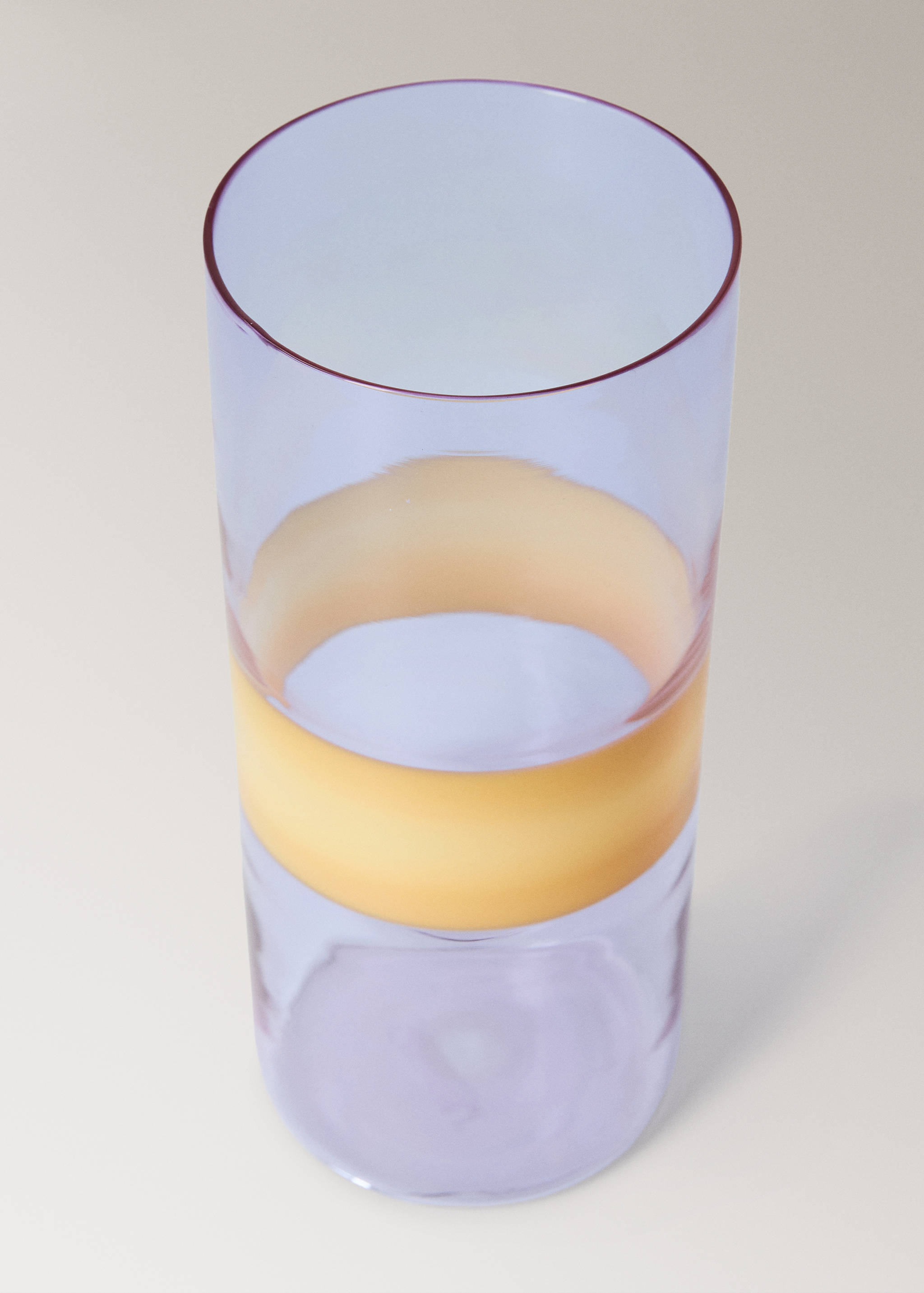 Borosilicate coloured glass vase - Details of the article 2