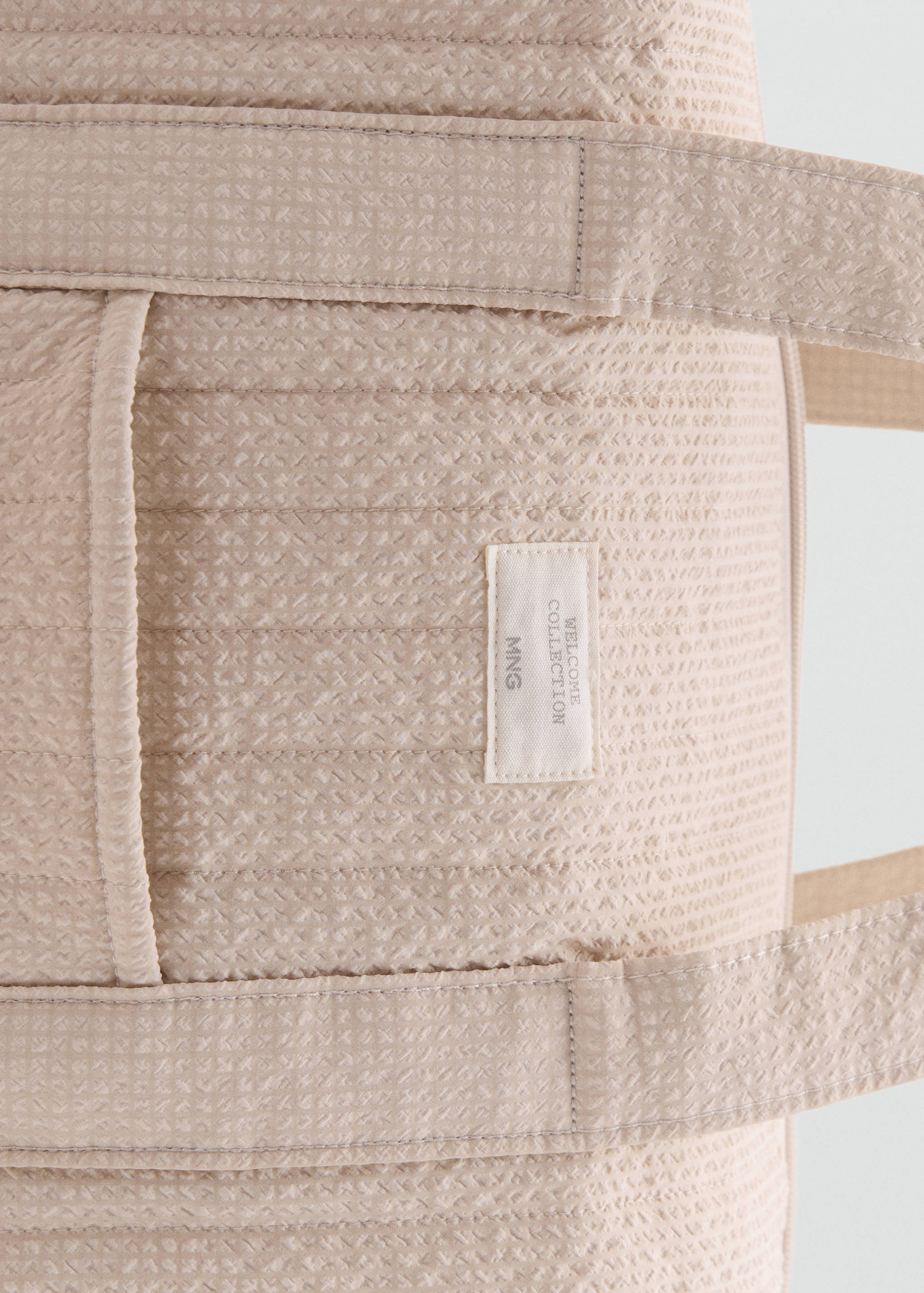 حقيبة الأمومة بنسيج - تفاصيل المنتج 1