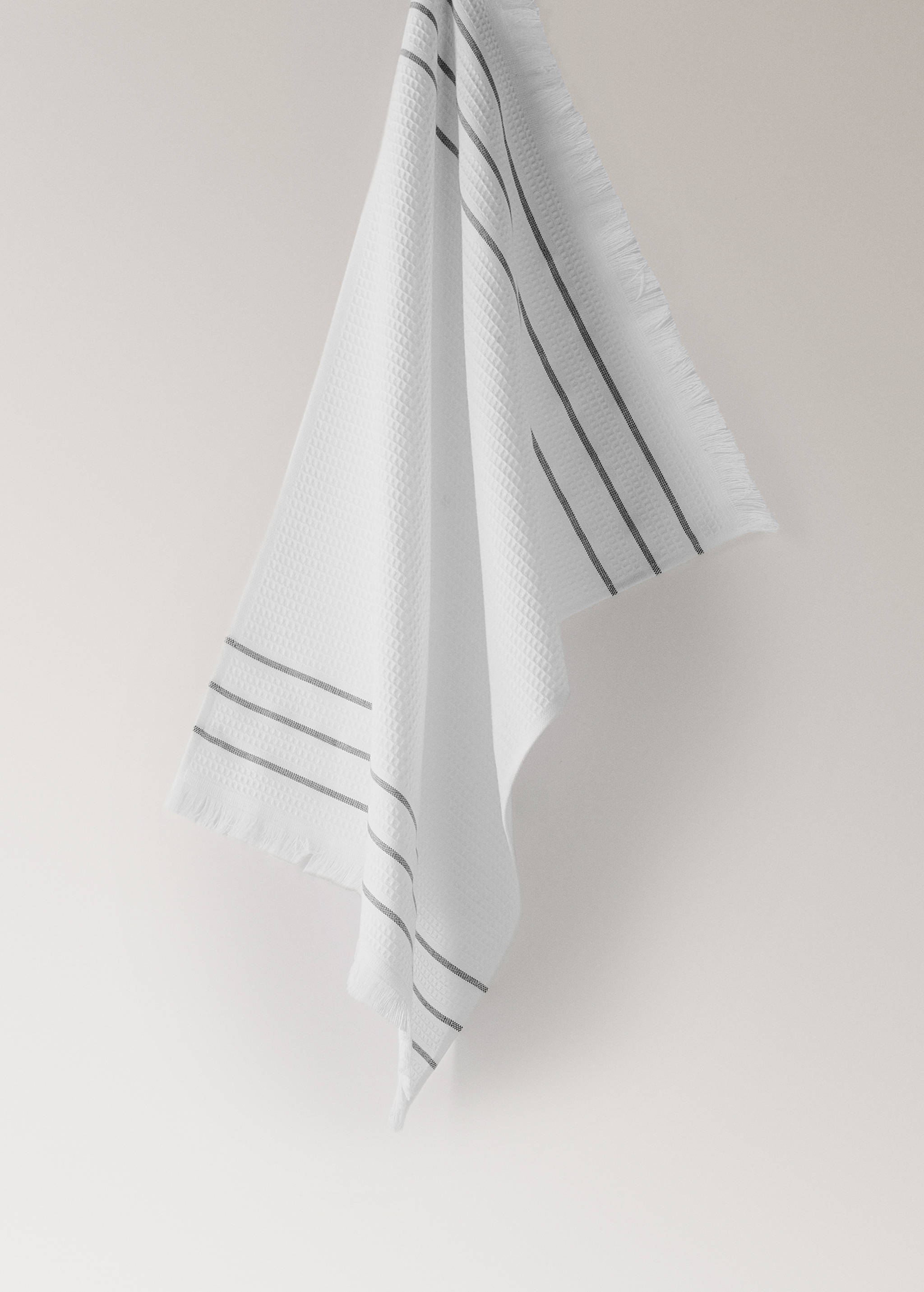 Waffle fringed dish cloth - Article without model