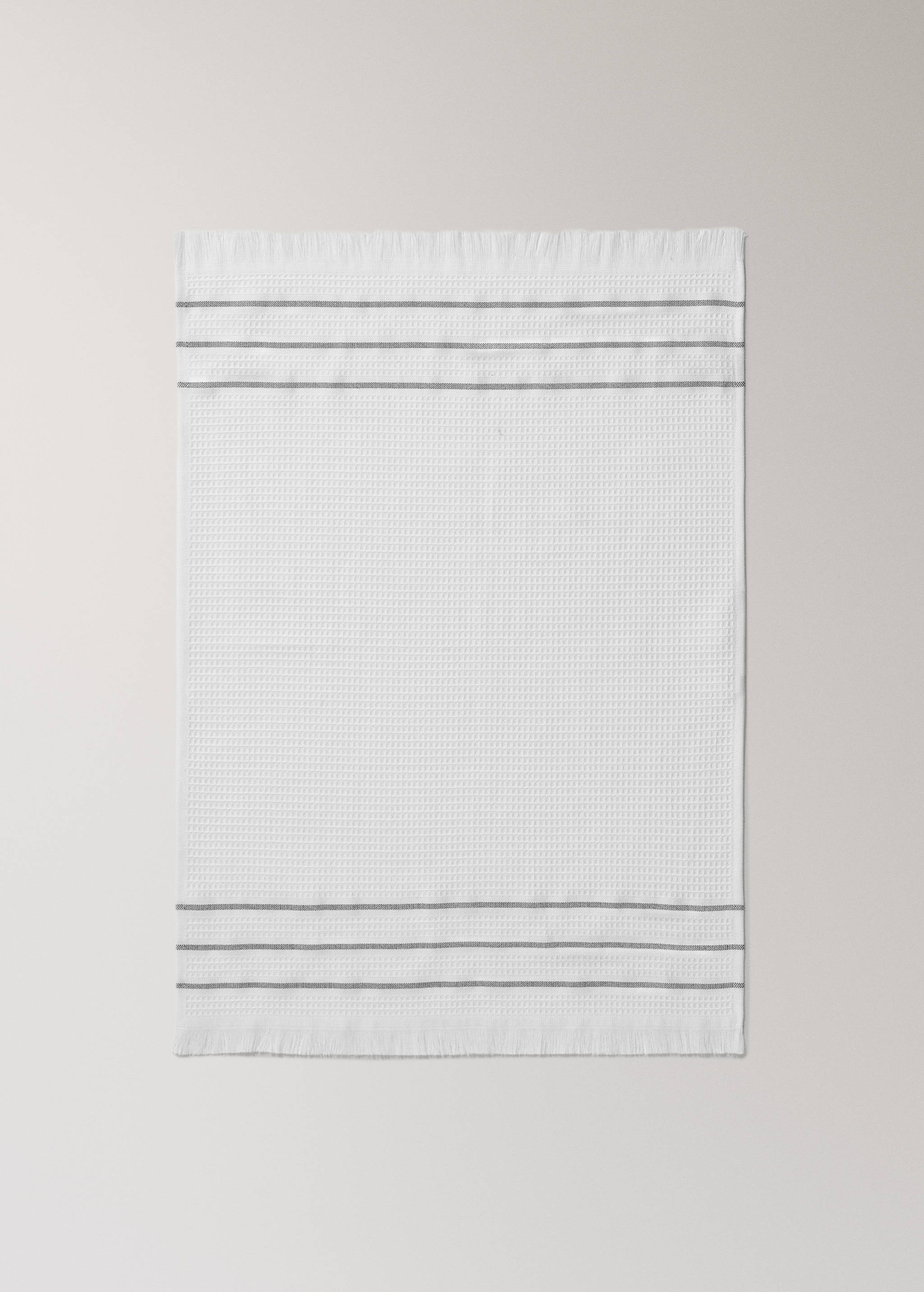 Waffle fringed dish cloth - Details of the article 1