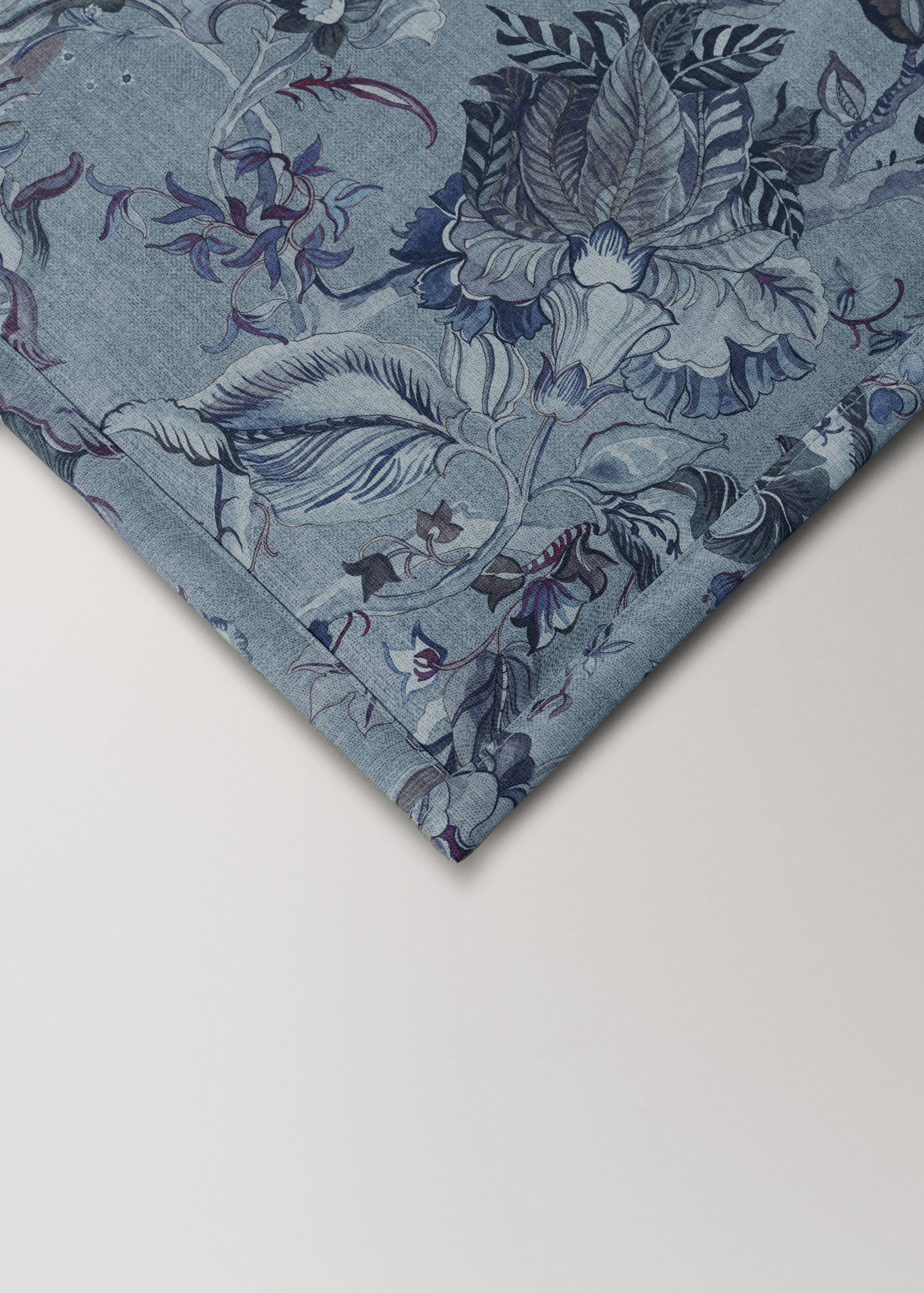 Cotton-linen printed oven mitt - Details of the article 1