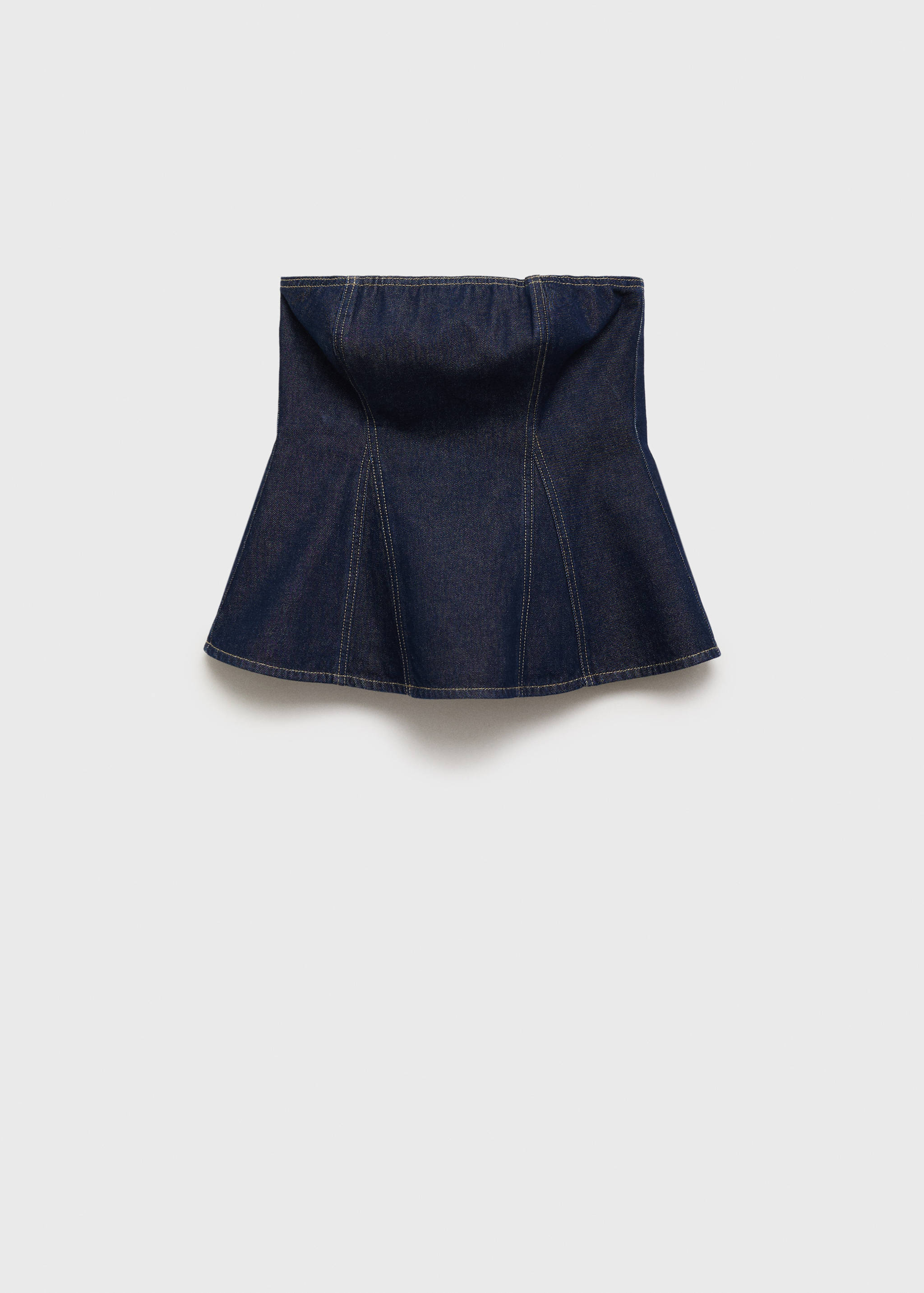 Top denim peplum - Artículo sin modelo