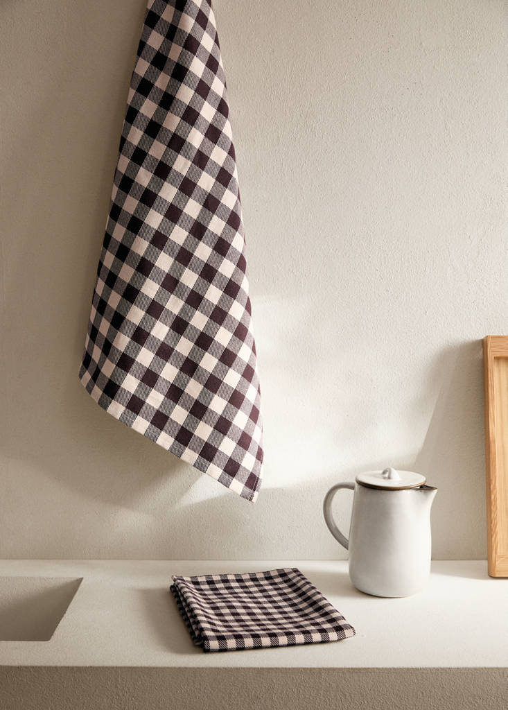 Paños cocina cuadros vichy