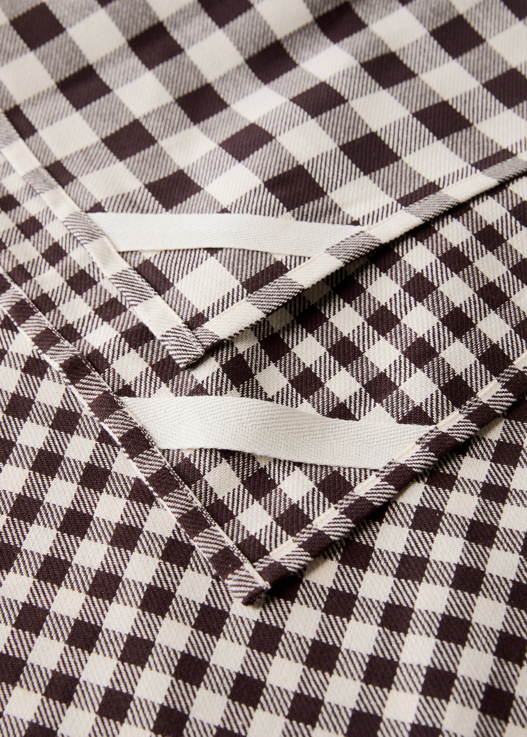 Gingham check kitchen towels - Details of the article 2