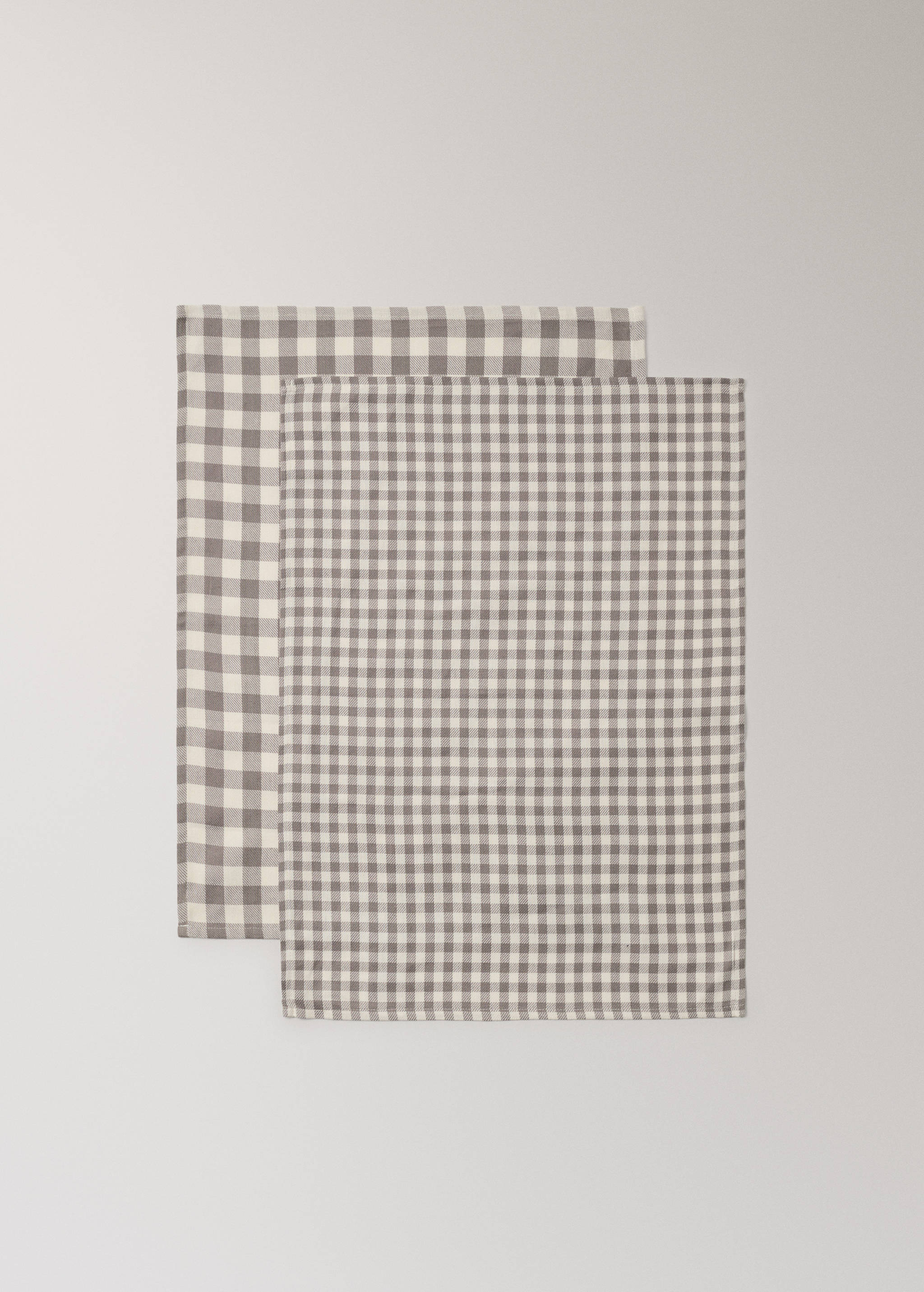 Gingham check kitchen towels - Details of the article 1