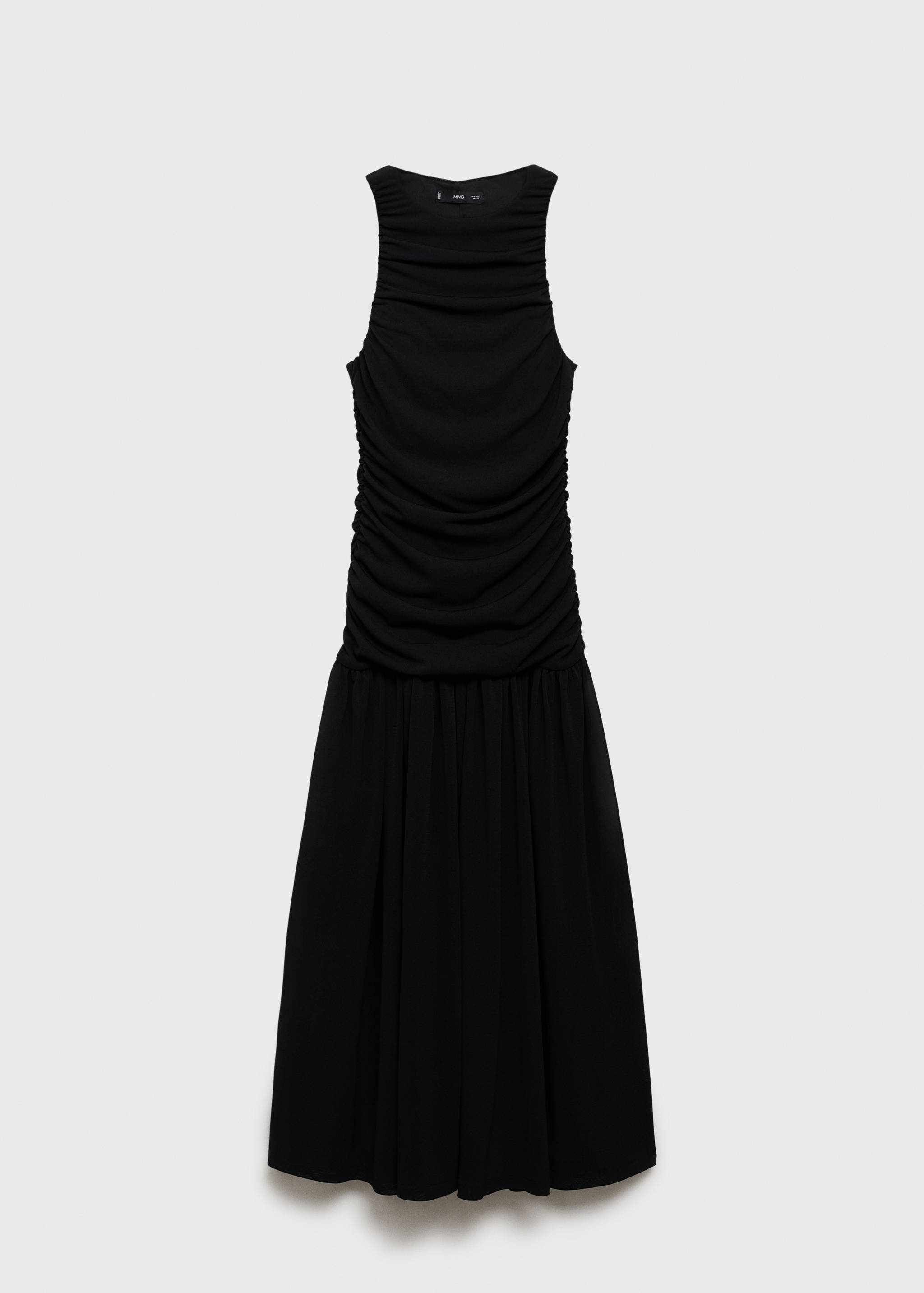 Gathered midi-dress - Article without model