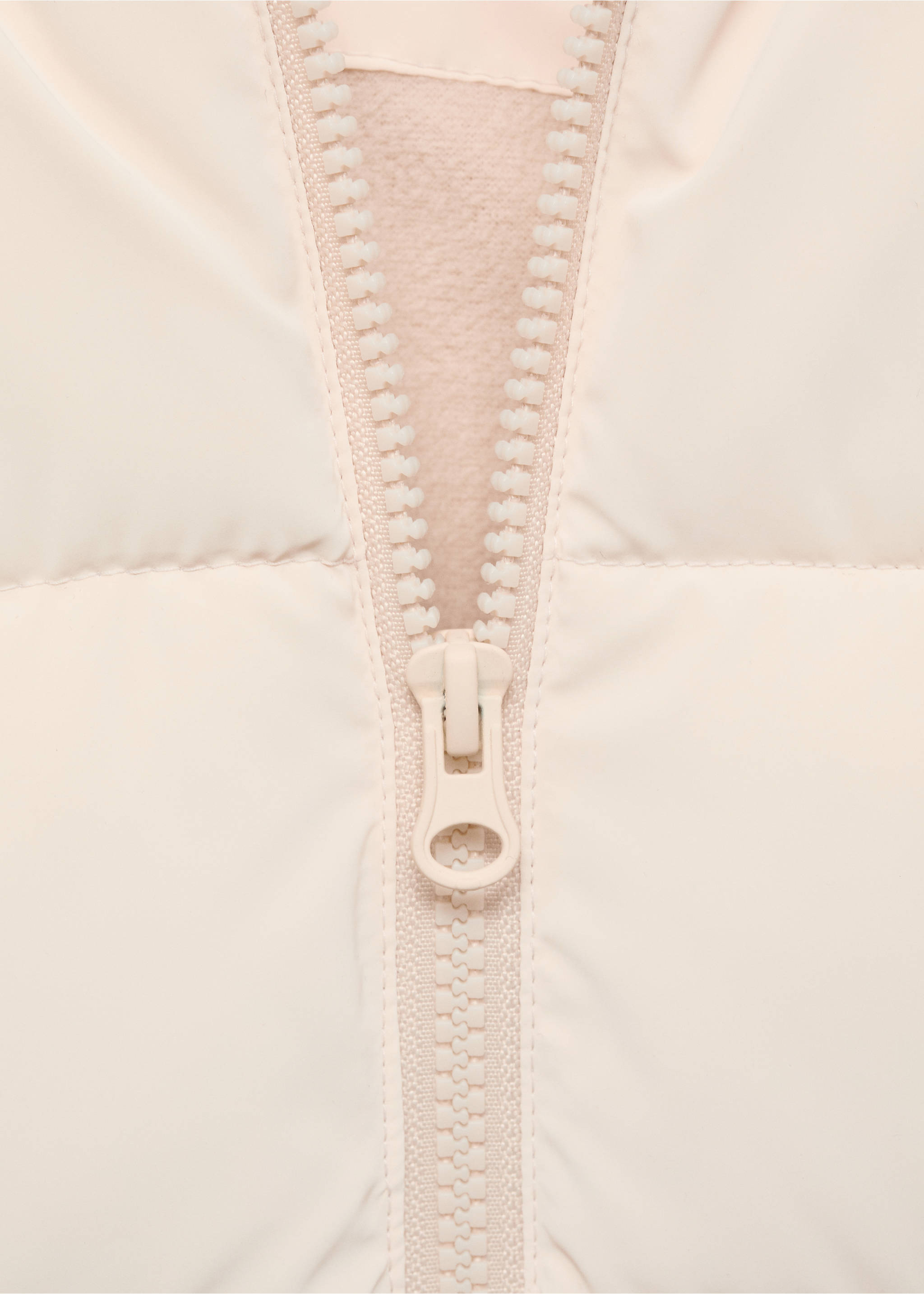 Anorak largo acolchado capucha - Detalle del artículo 8, Crudo. Ref: 17093790-00.