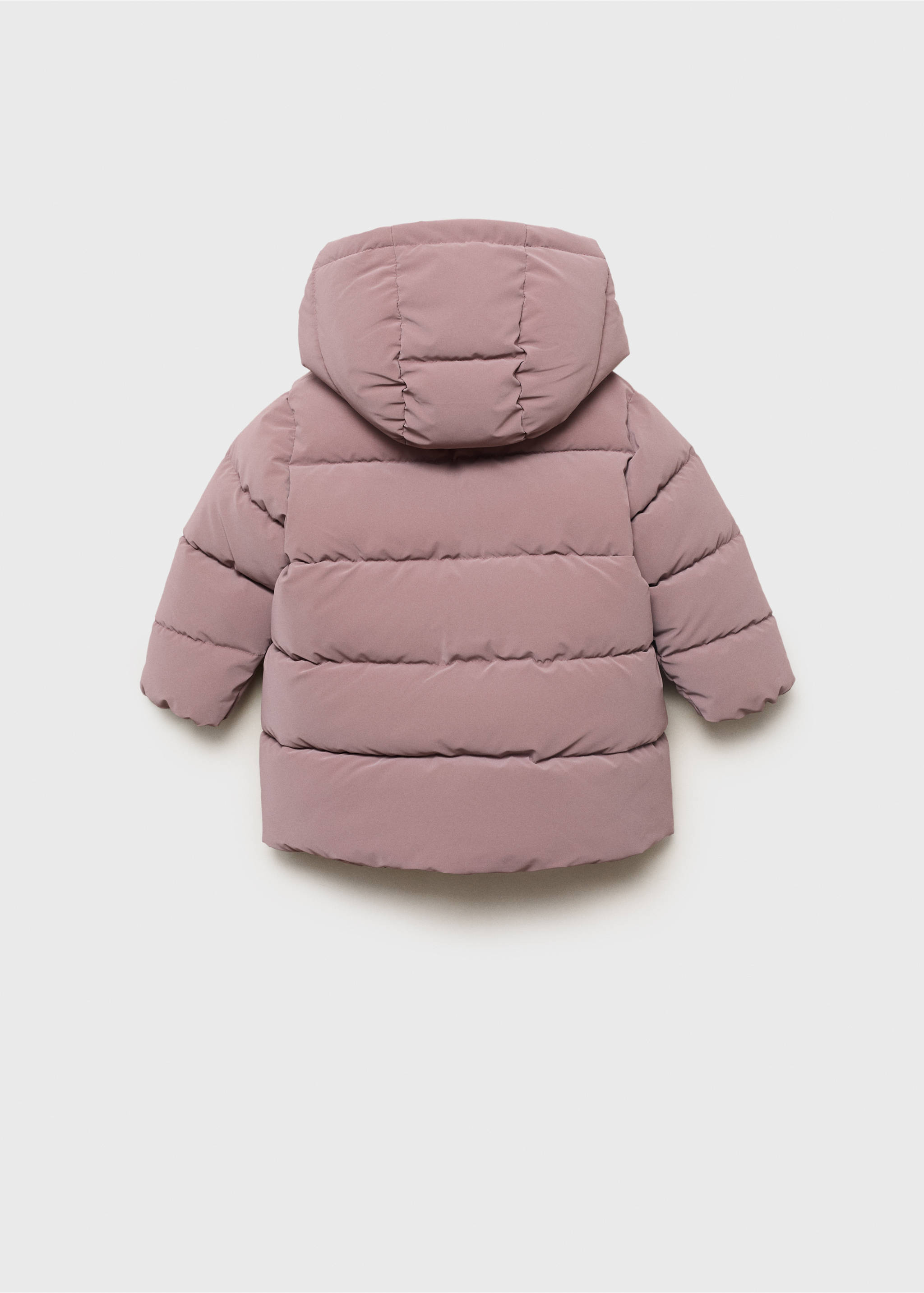 Anorak largo acolchado capucha - Reverso del artículo, Mora. Ref: 17093790-00.
