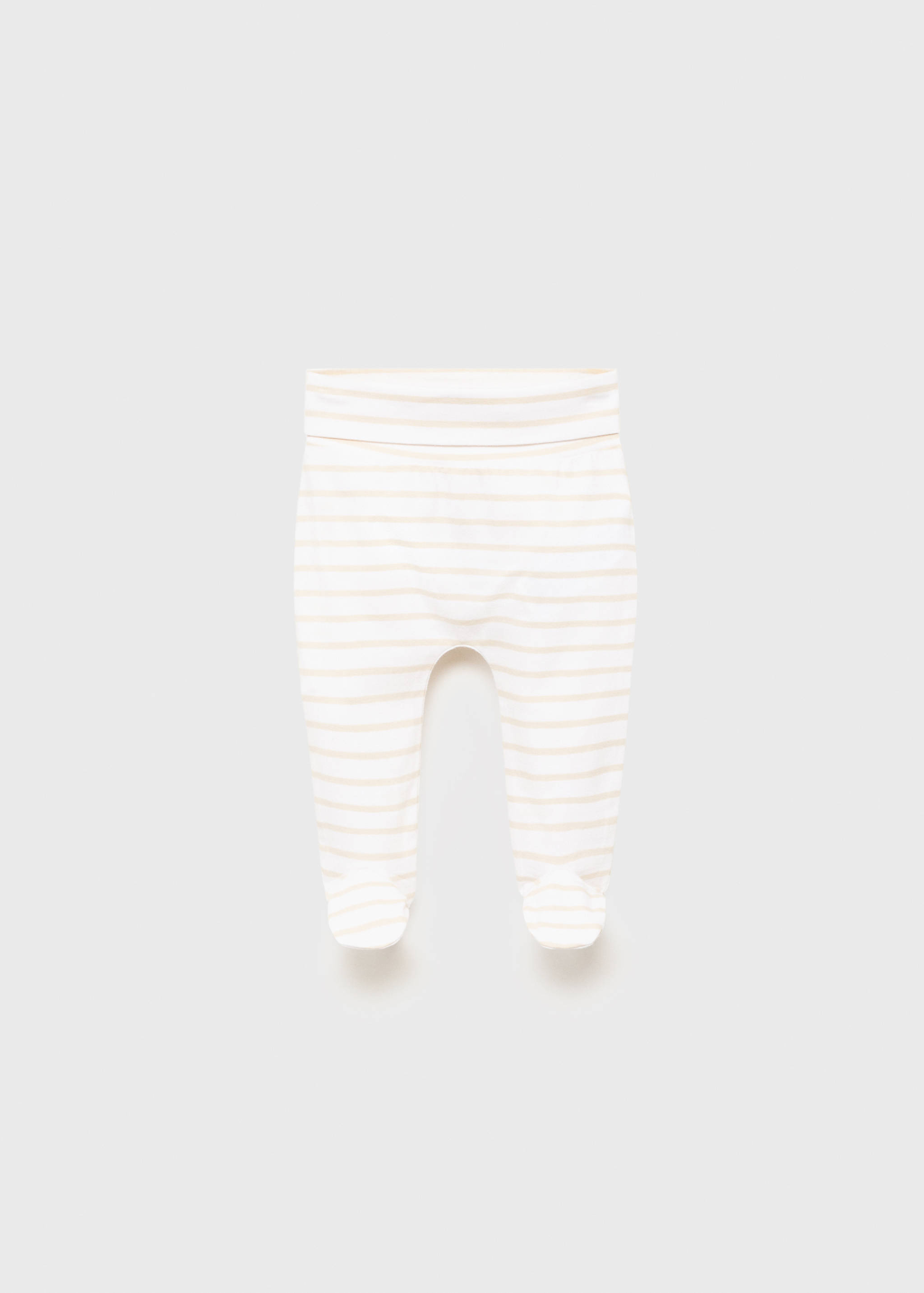 Stripped cotton leggings - Article without model