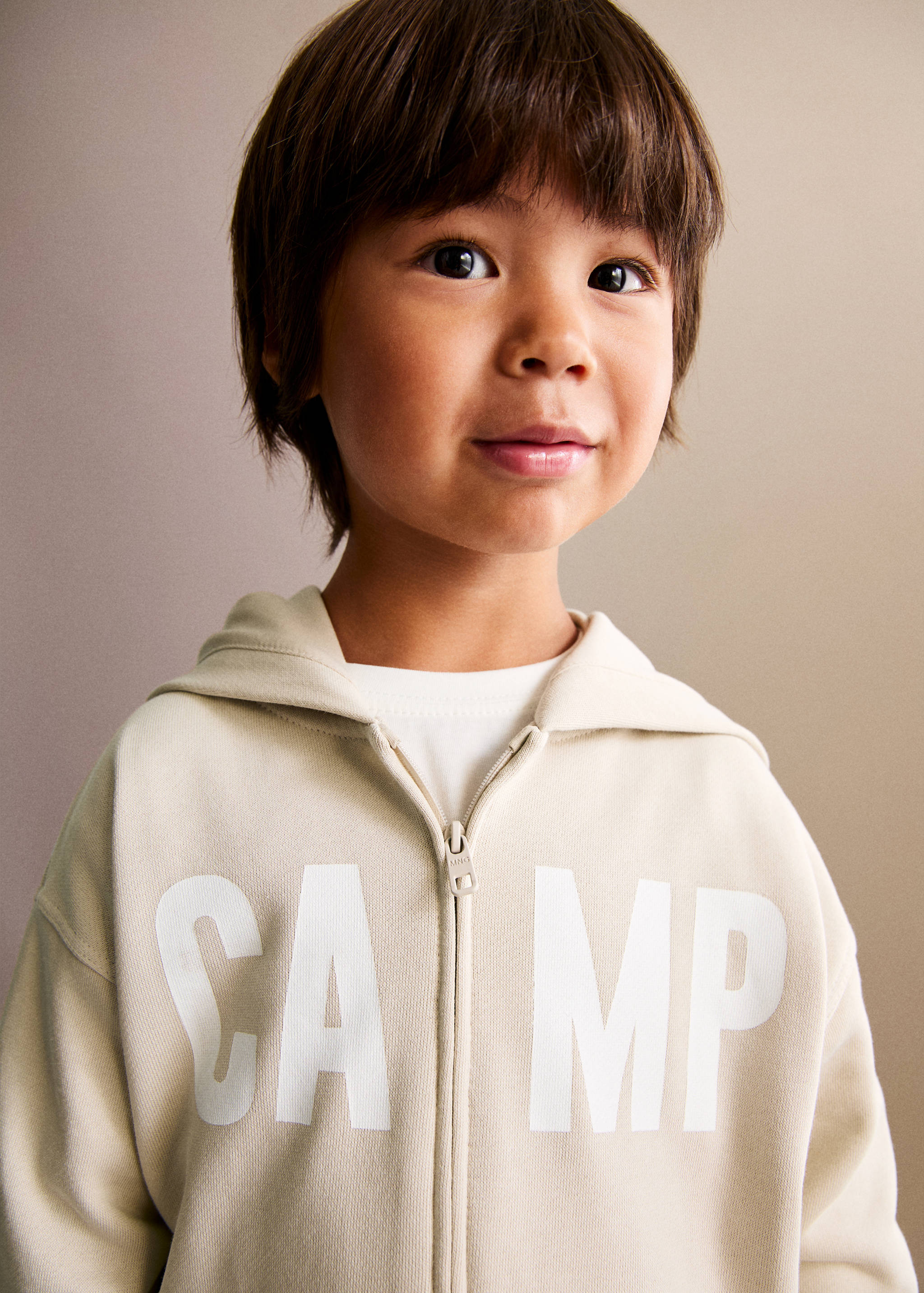 Sweat-shirt imprimé capuche - Détail de l'article 1