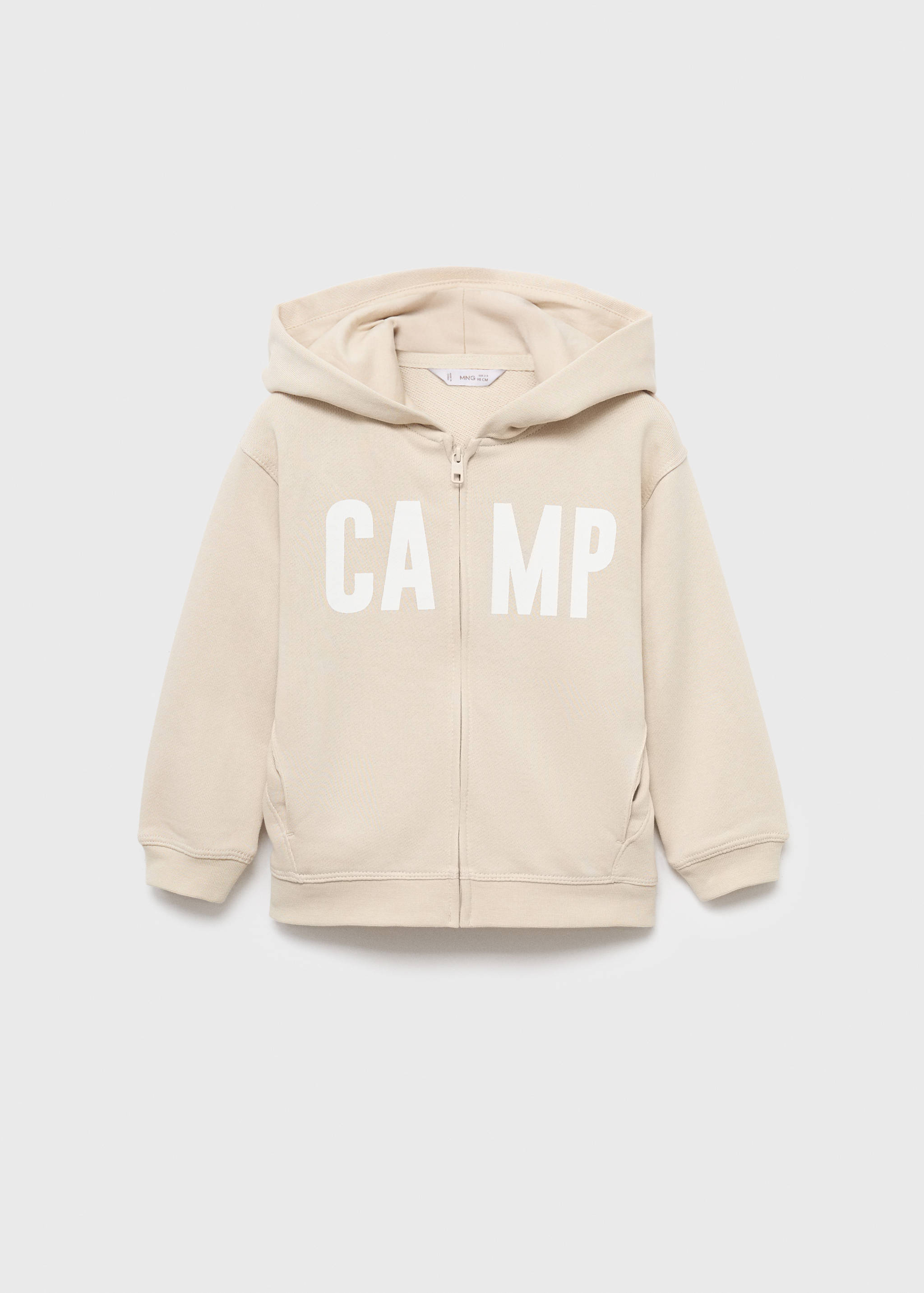 Sweat-shirt imprimé capuche - Article sans modèle