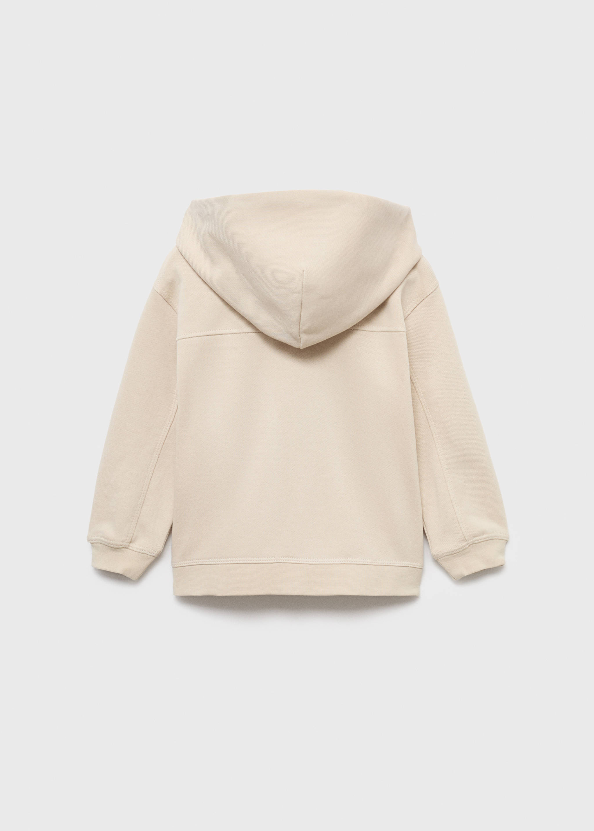 Sweat-shirt imprimé capuche - Verso de l’article