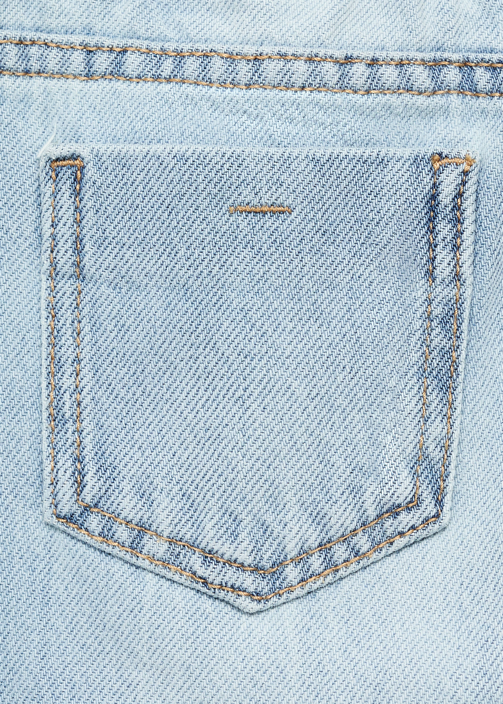 Straight cotton jeans - Details of the article 0