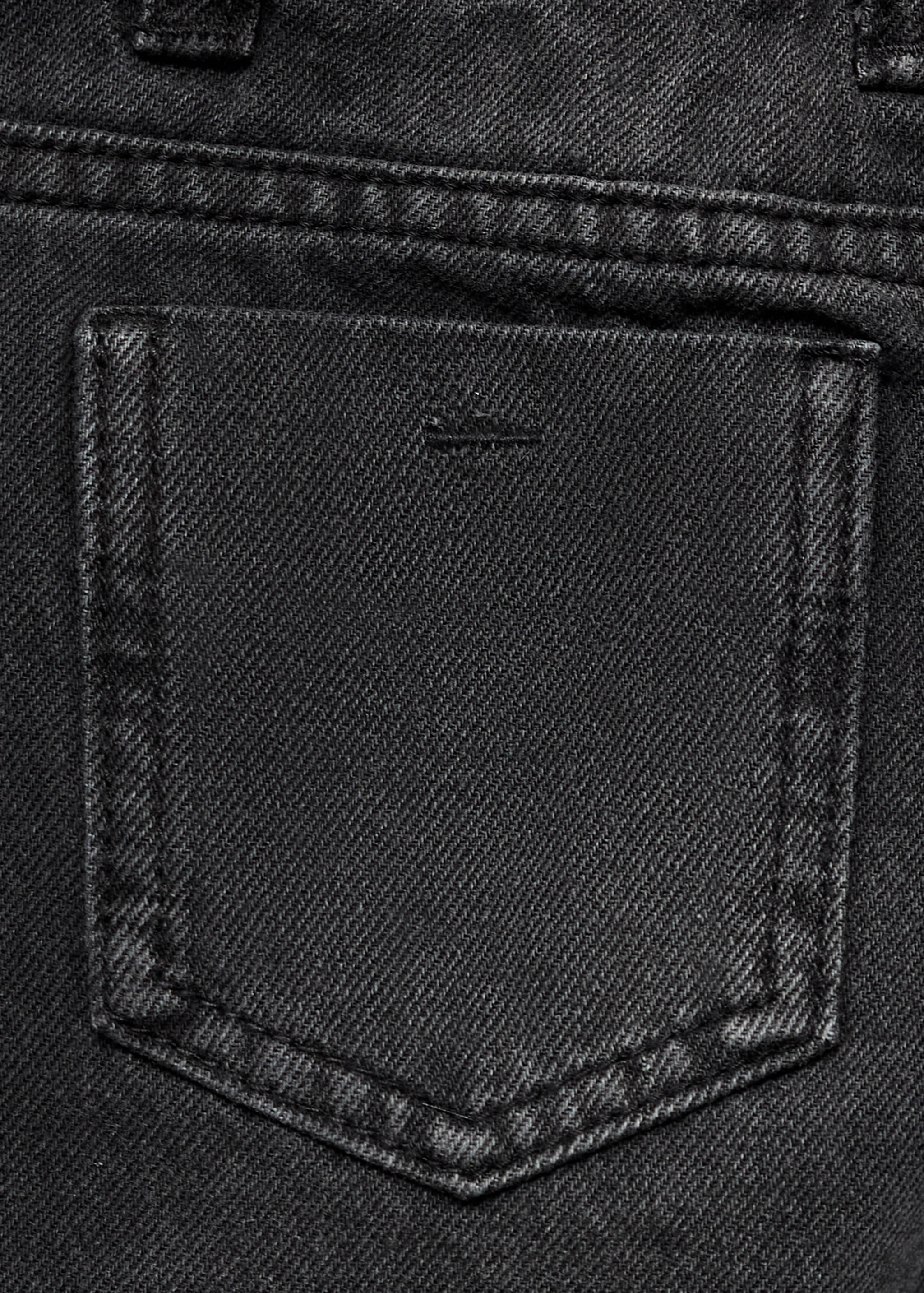 Straight cotton jeans - Details of the article 0