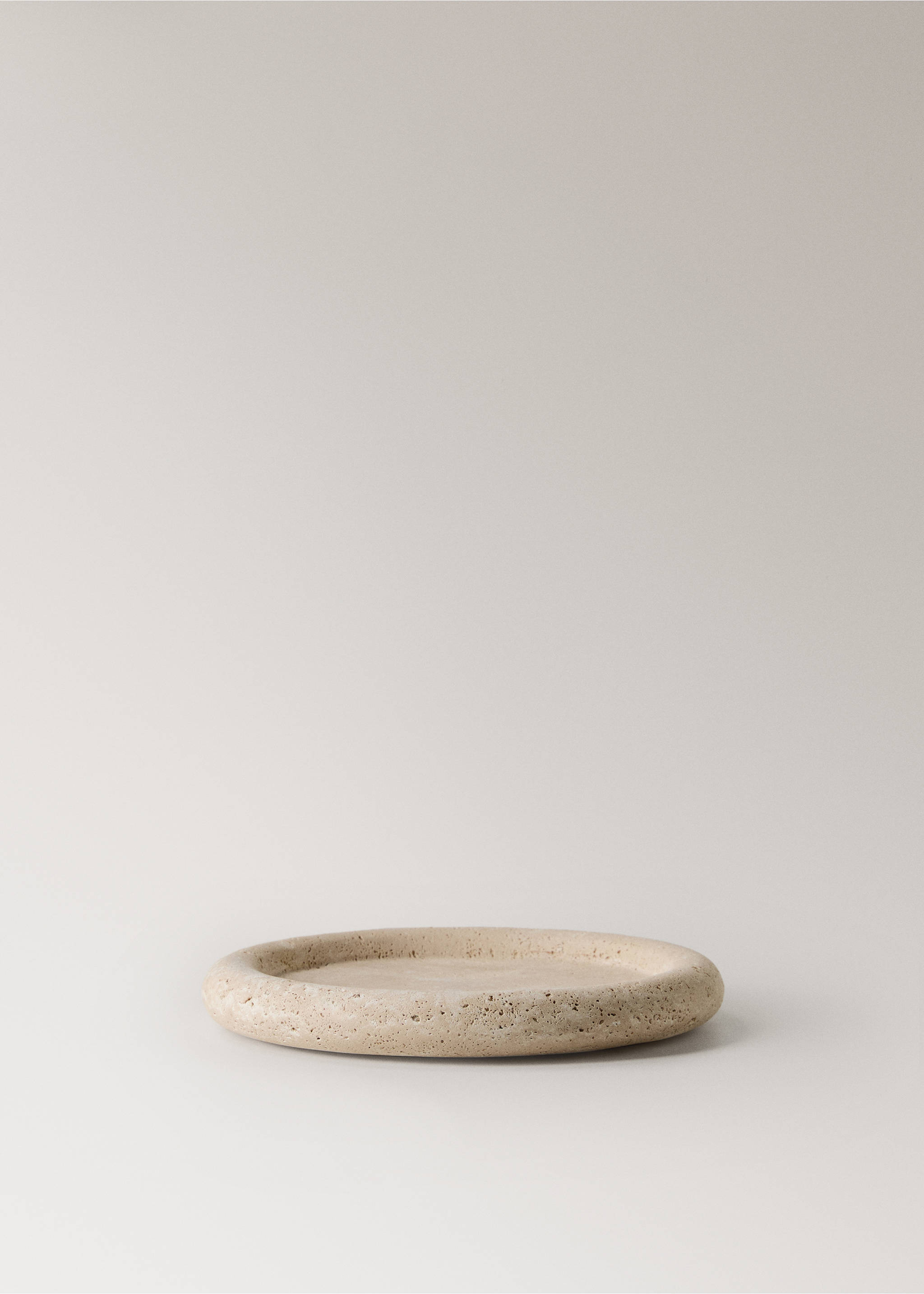 Marble bathroom tray - Article without model, Ecru. Ref: 17093797-00.