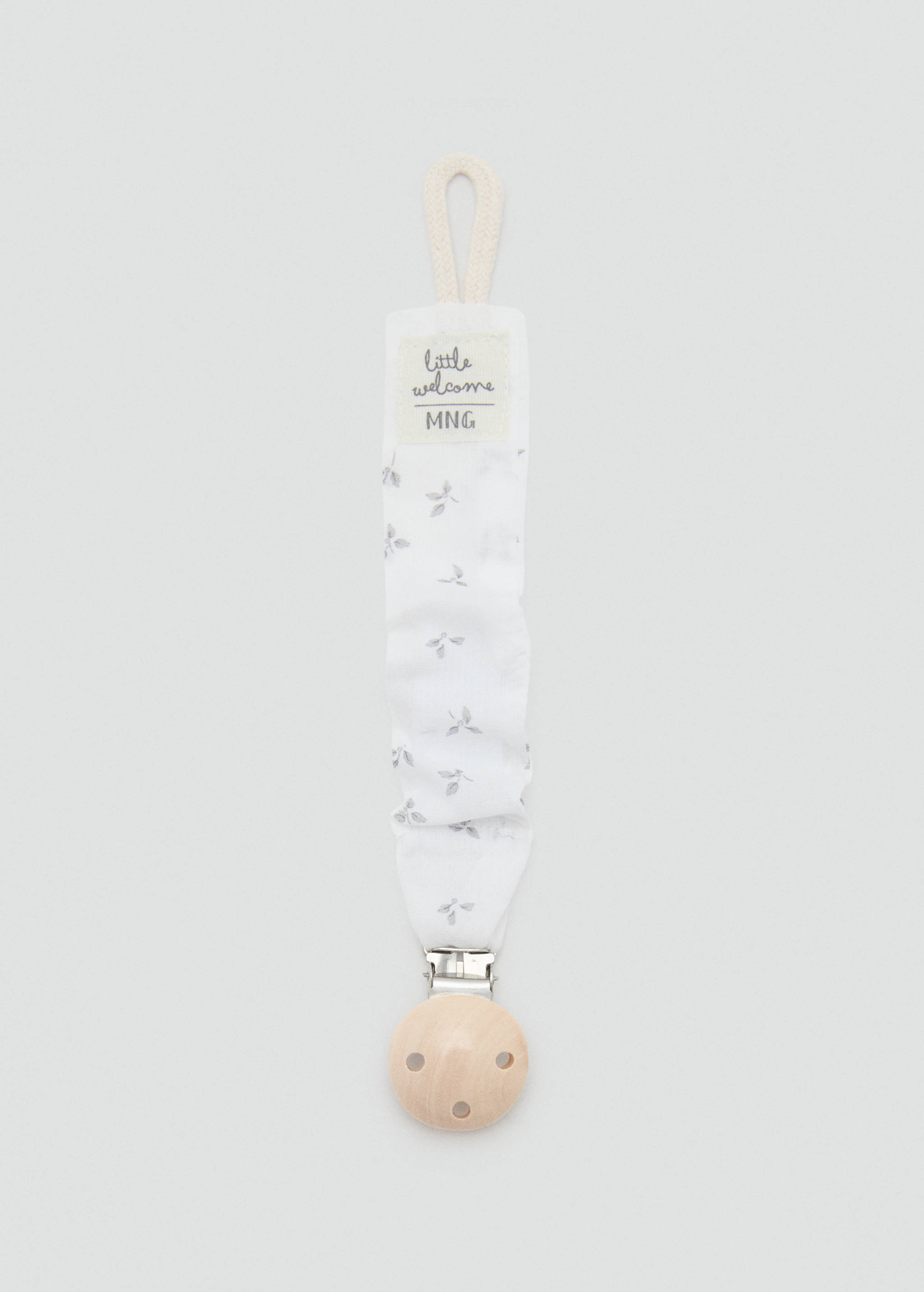 Printed brooch pacifier holder - Medium plane