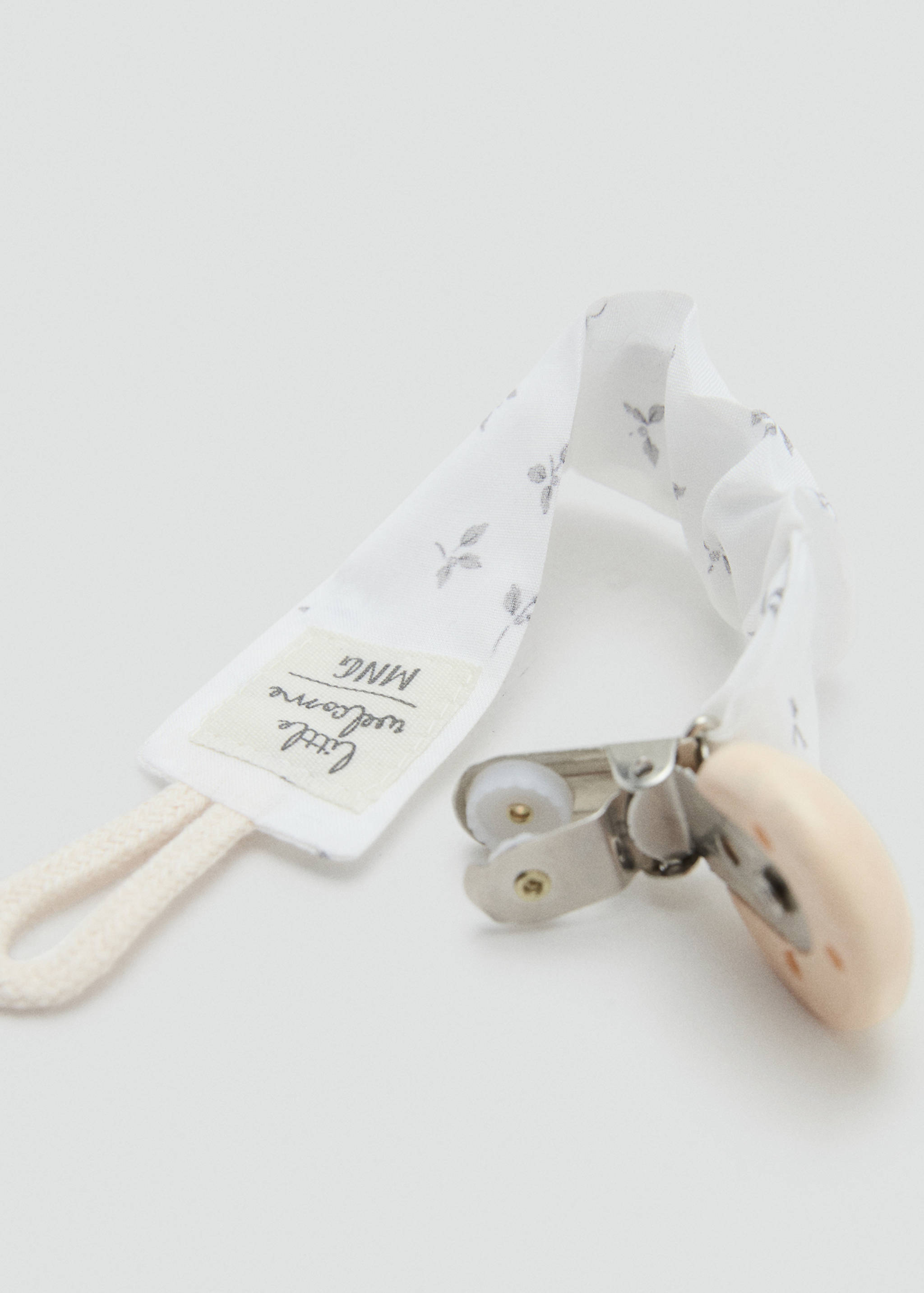 Printed brooch pacifier holder - Details of the article 1