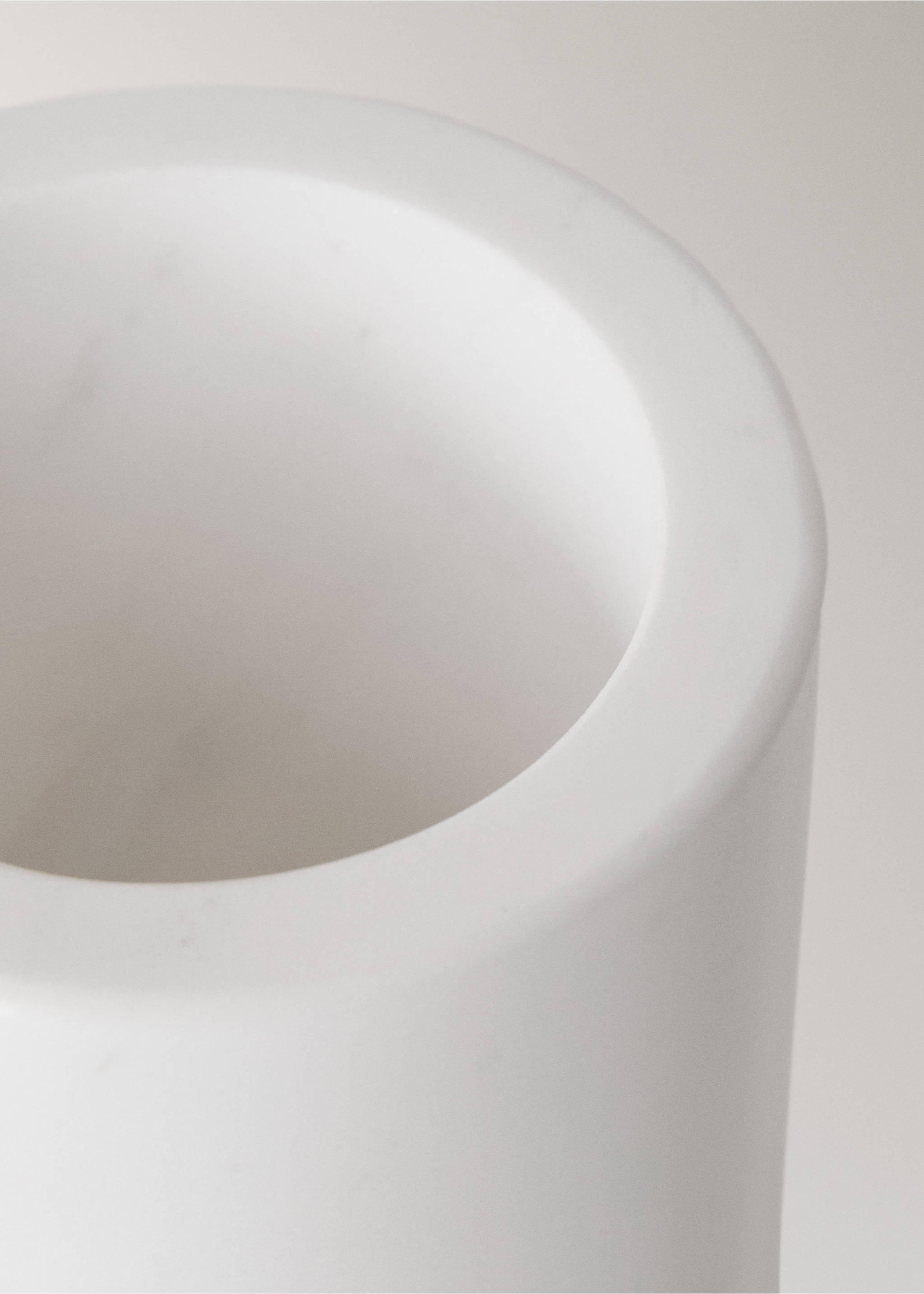 Tannkrus til badet i marmor - Artikkeldetalj 2, Hvit. Ref: 17093803-00.