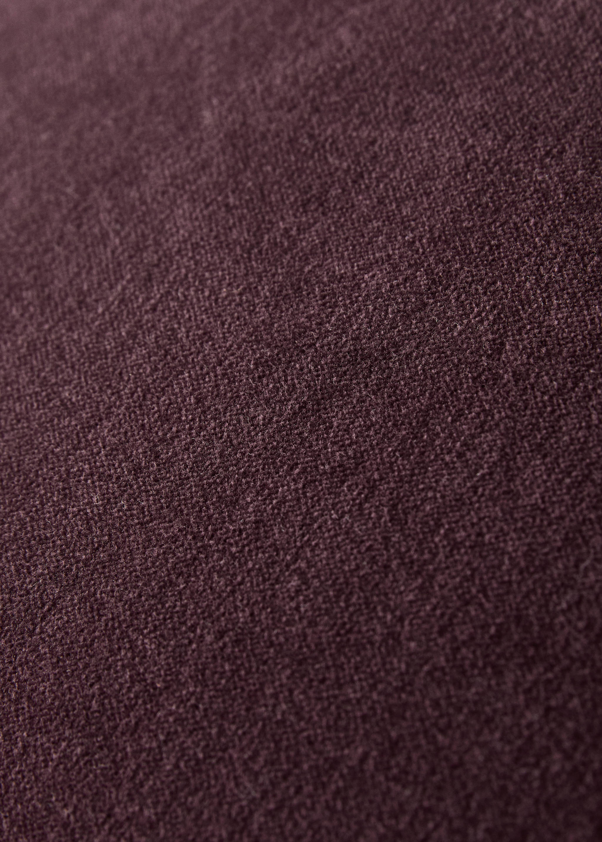 Capa de almofada decorativa de veludo com pormenor de vivo 50 x 50 cm - Pormenor do artigo 3