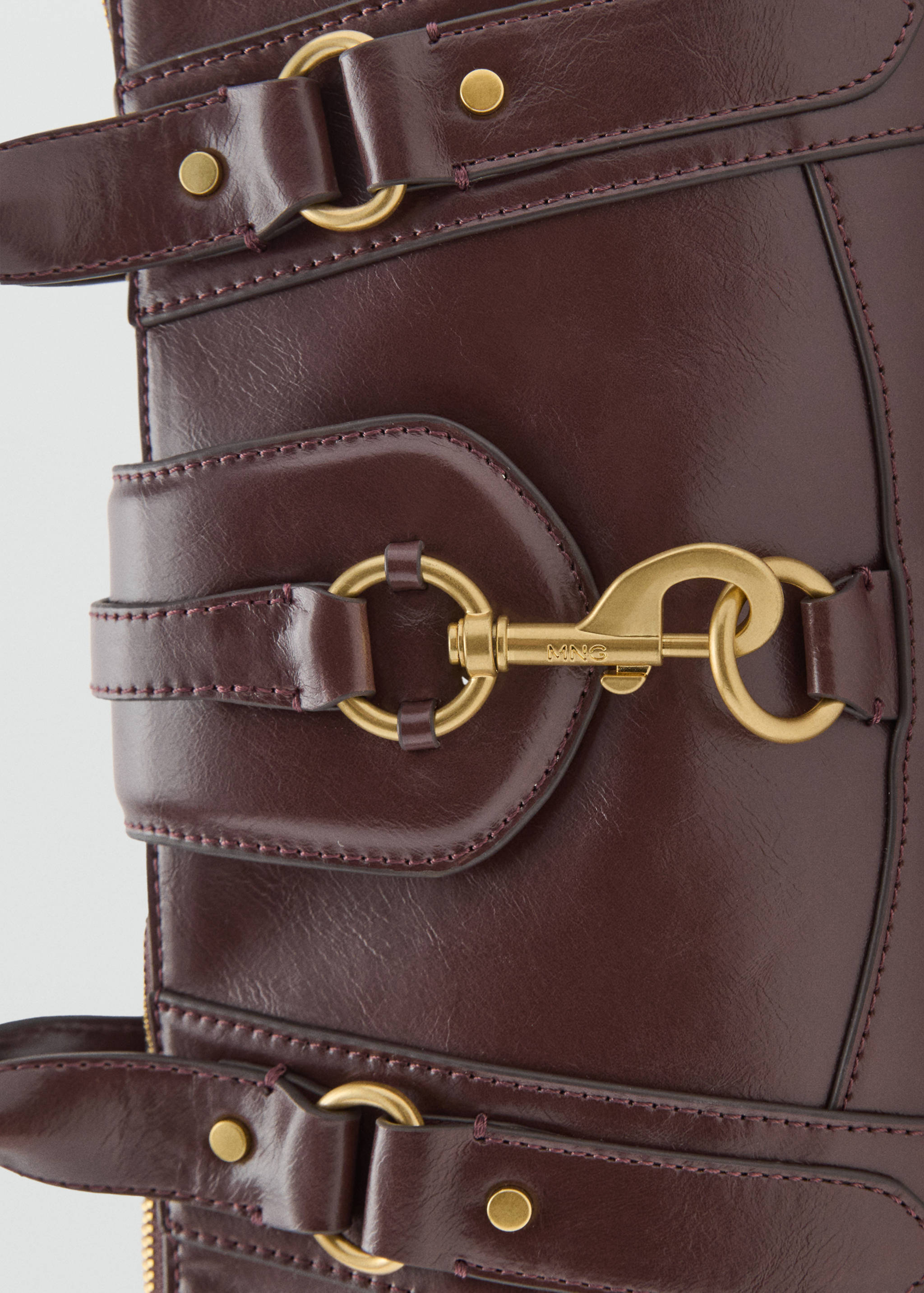 Sac porté épaule moyen mousqueton - Détail de l'article 1