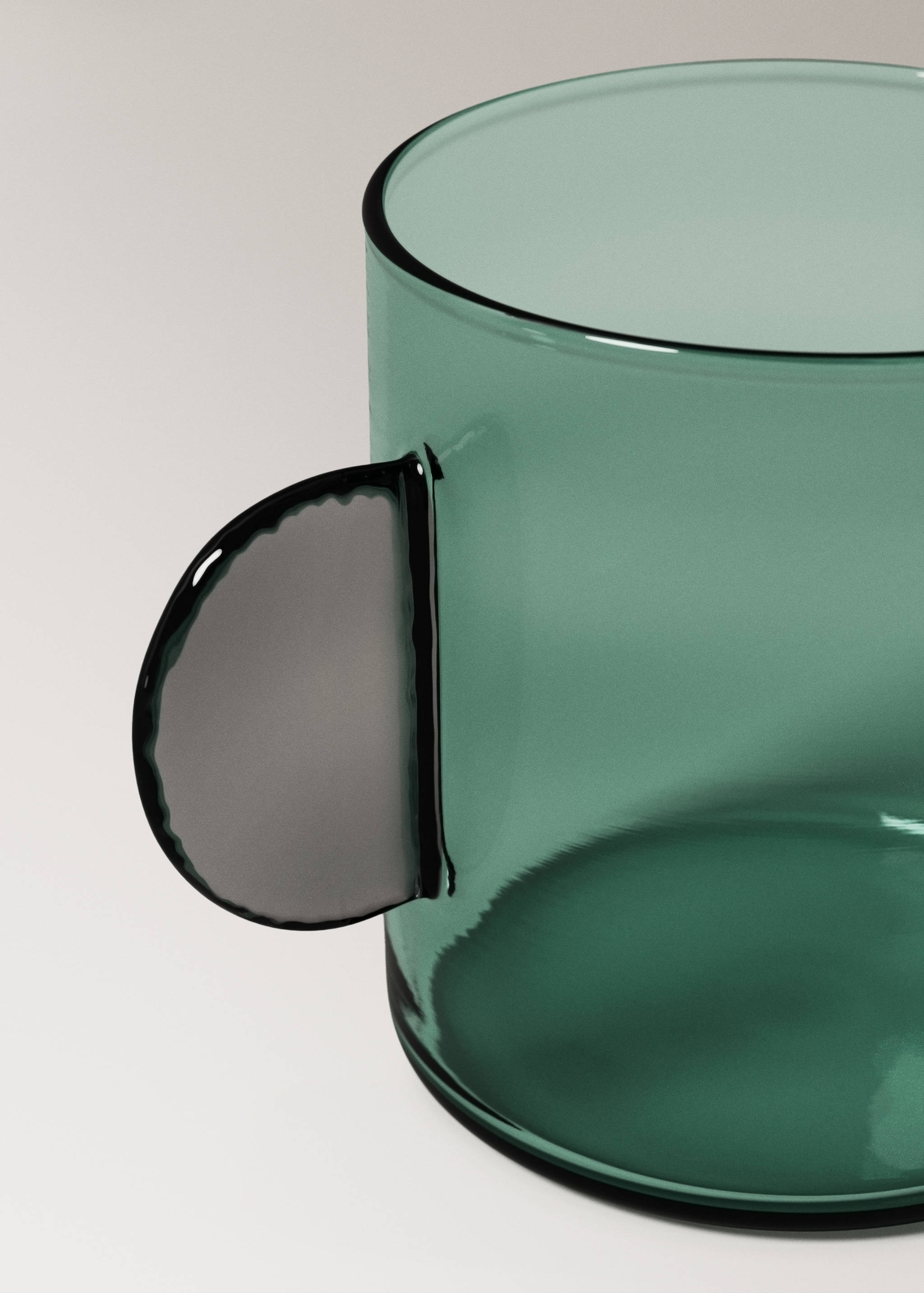 Borosilicate mug with two-tone handle - Details of the article 2