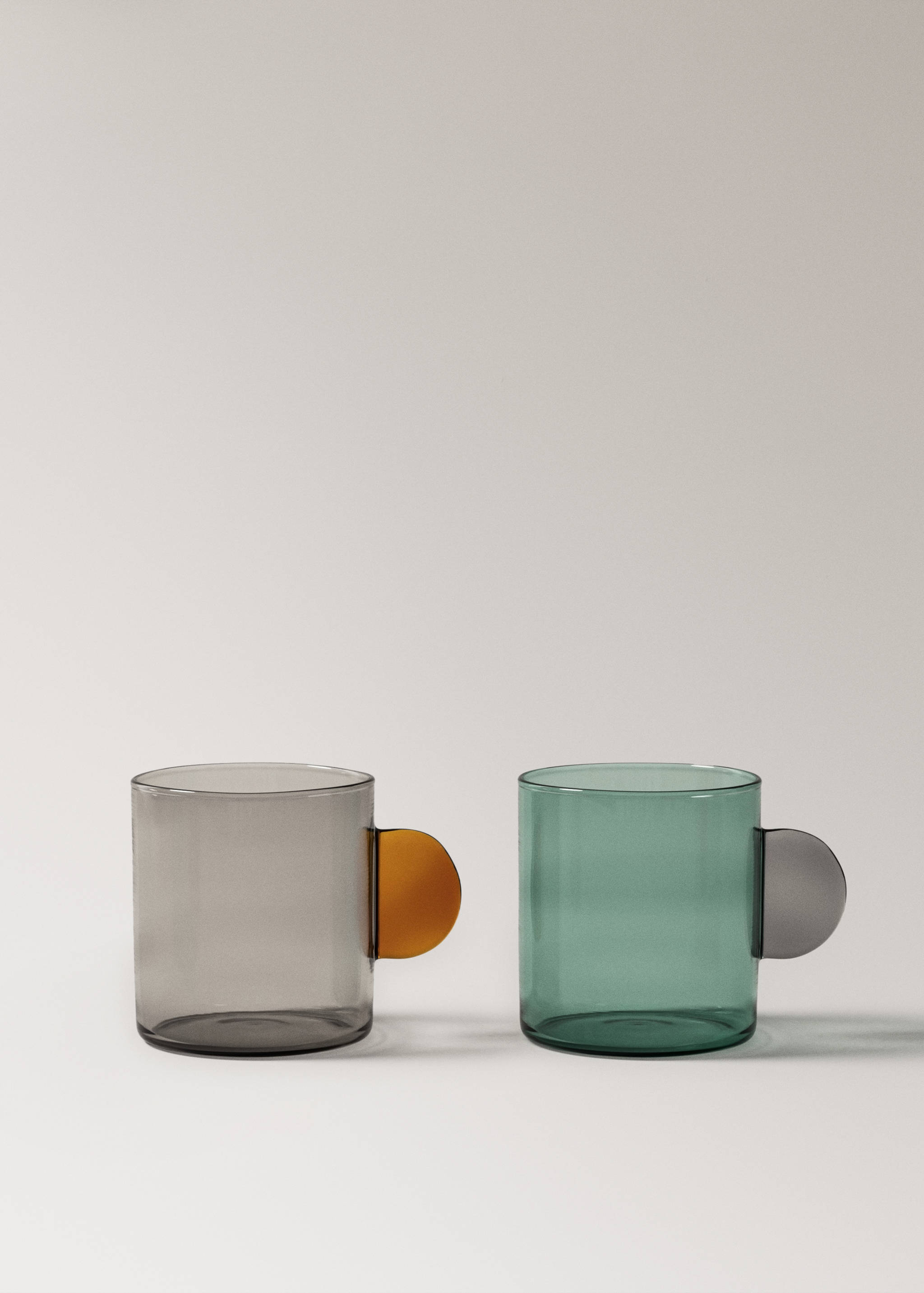 Borosilicate mug with two-tone handle - Details of the article 3