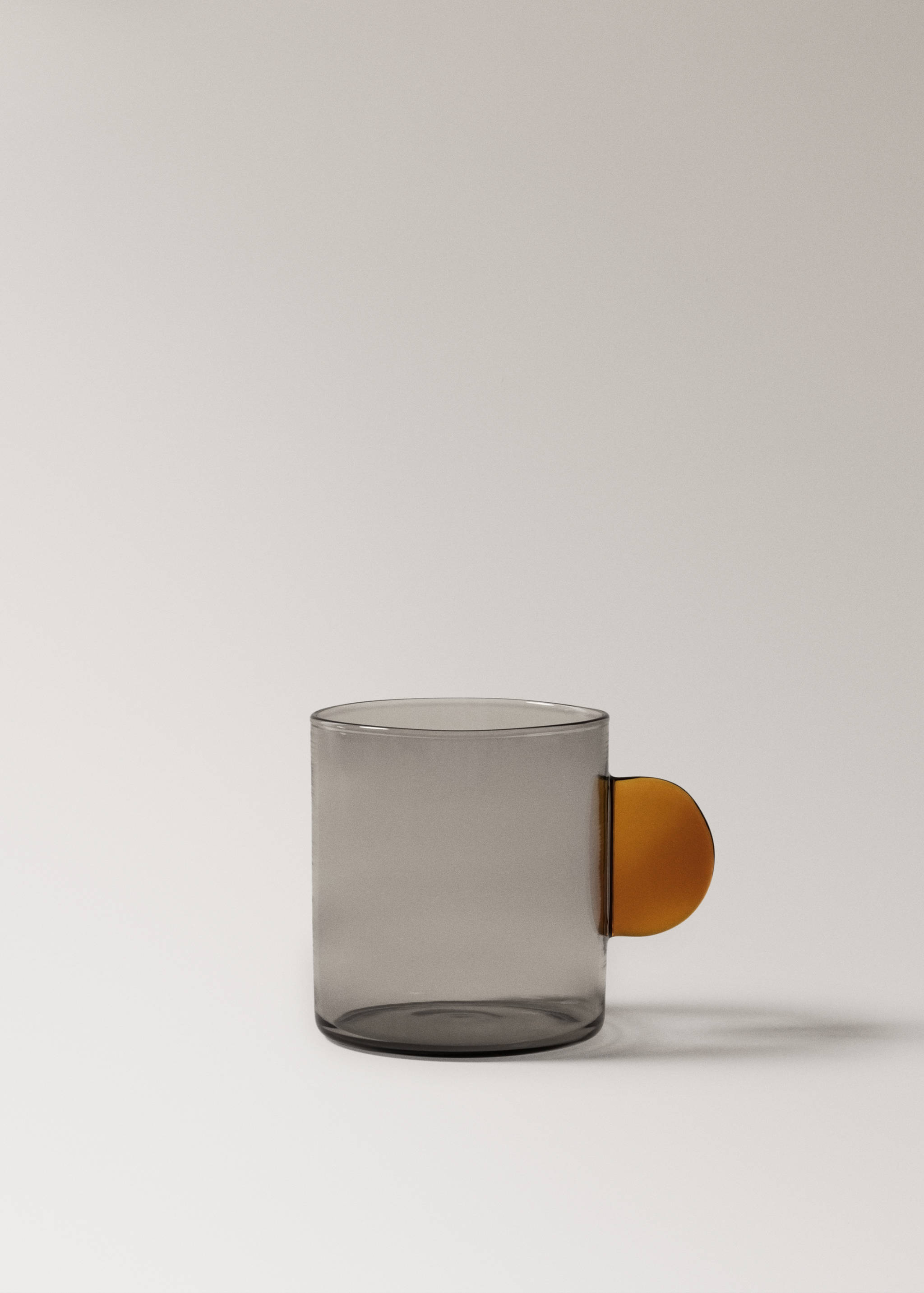 Borosilicate mug with two-tone handle - Article without model