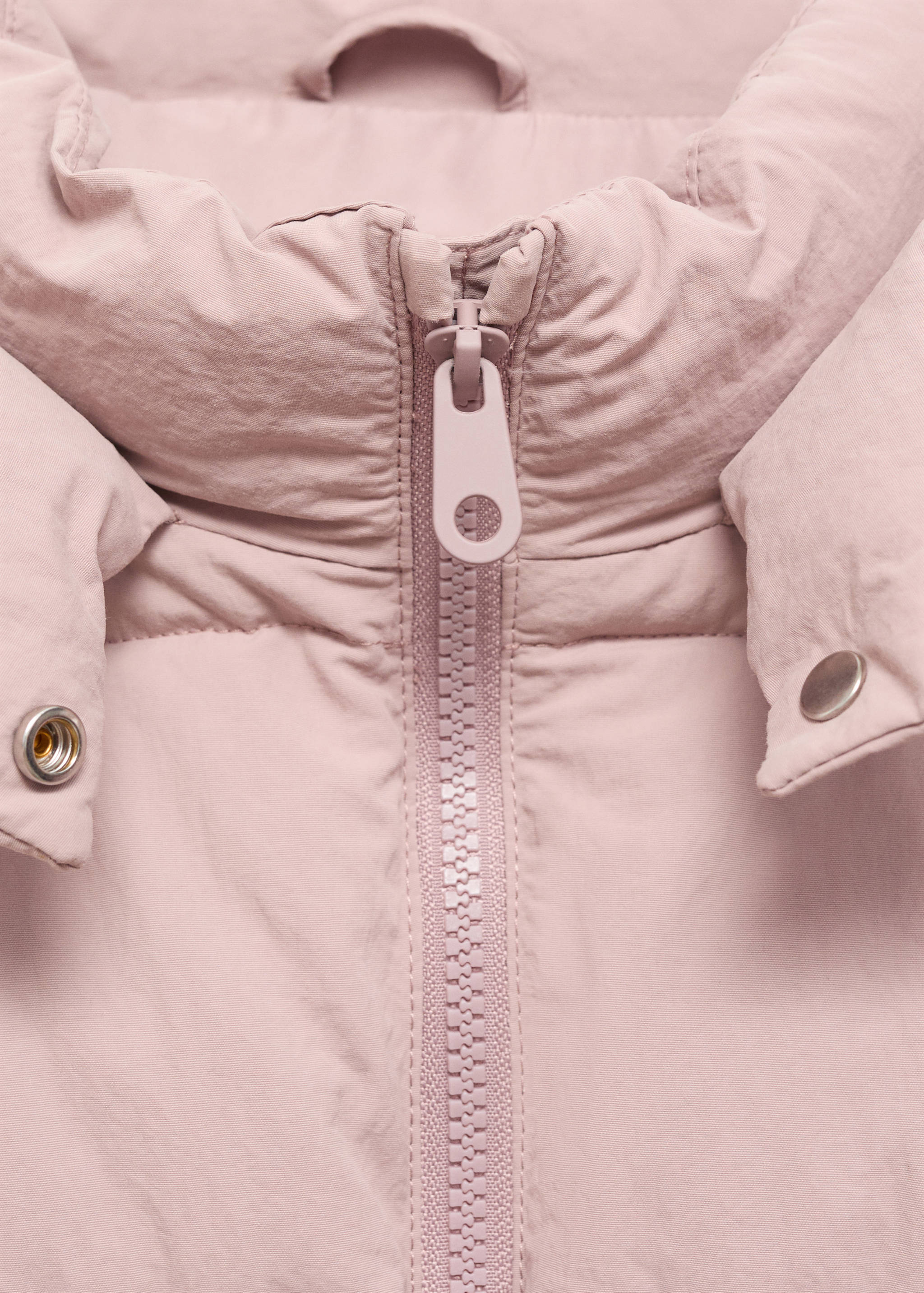Hood puffer coat - Details of the article 8
