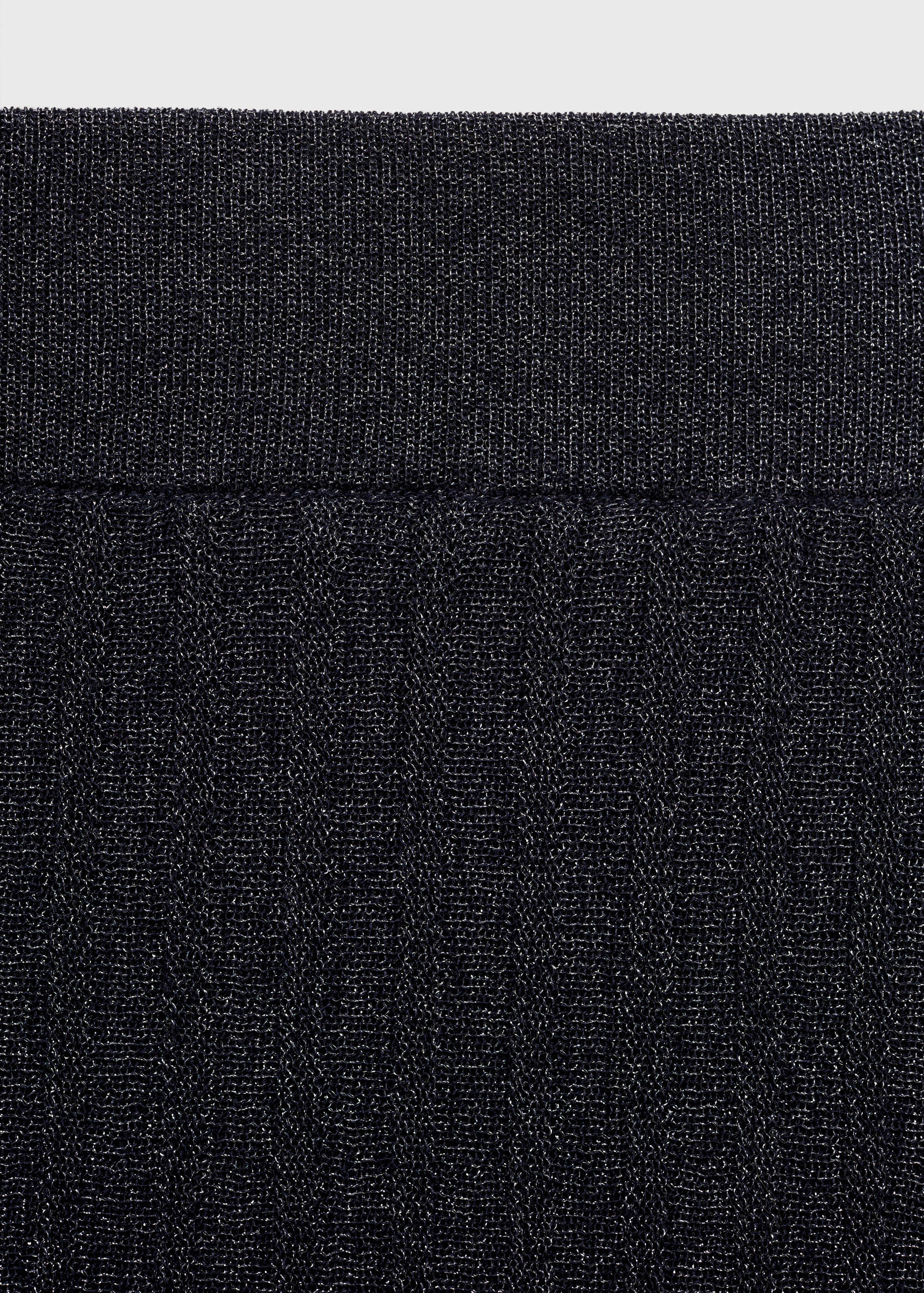 Fustă plisată din tricot cu lurex - Detaliu al articolului 8