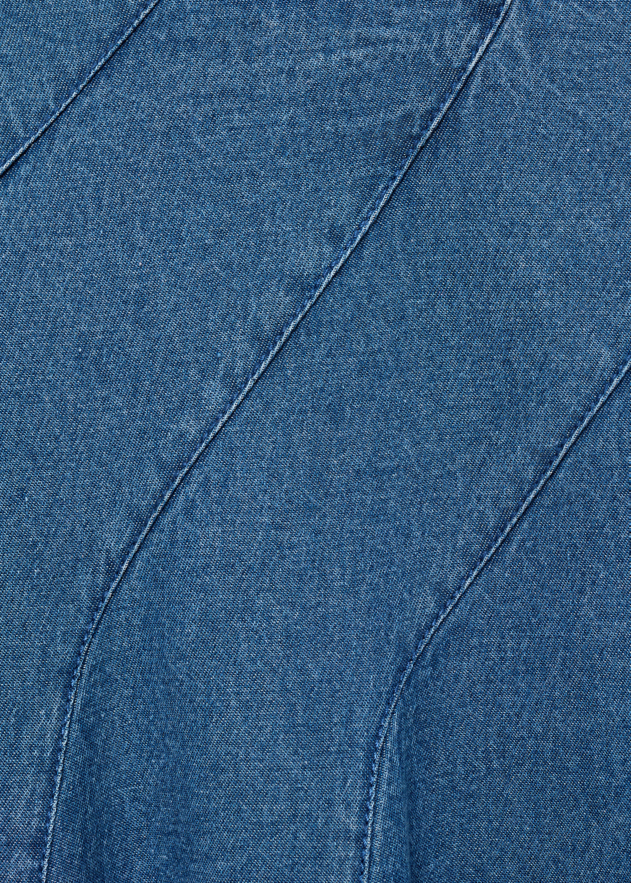 Falda midi denim costuras - Detalle del artículo 8