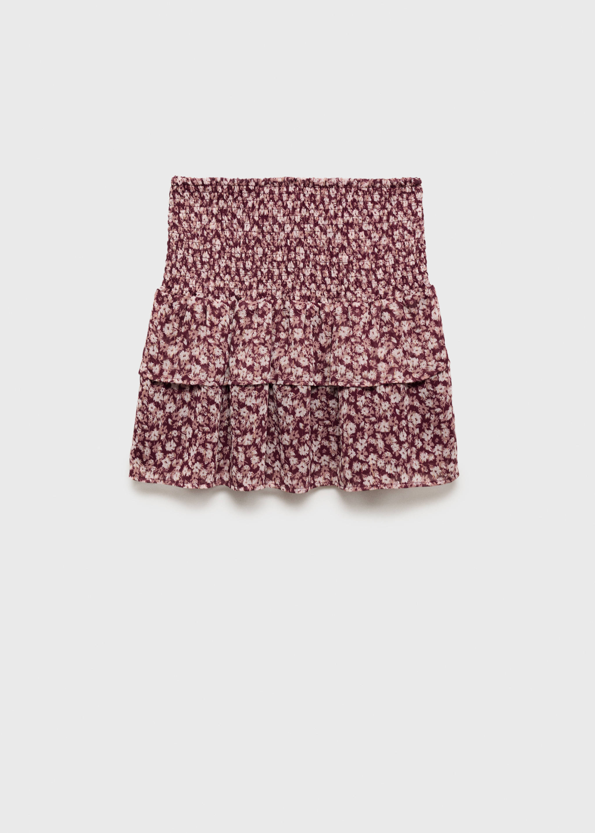 Printed ruffle skirt - Article without model