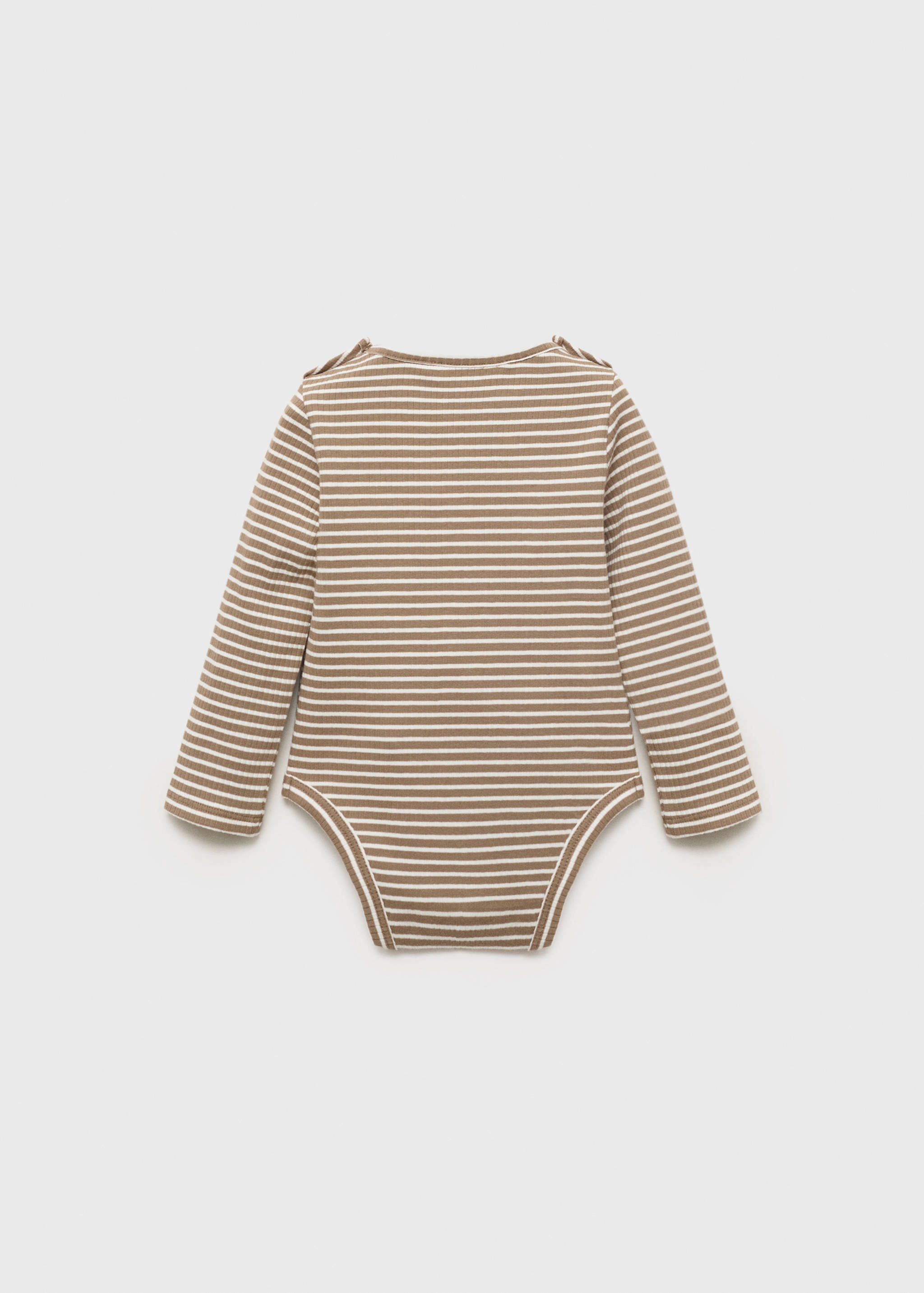 بودي قطني بخطوط - الجهة الخلفية للمنتج