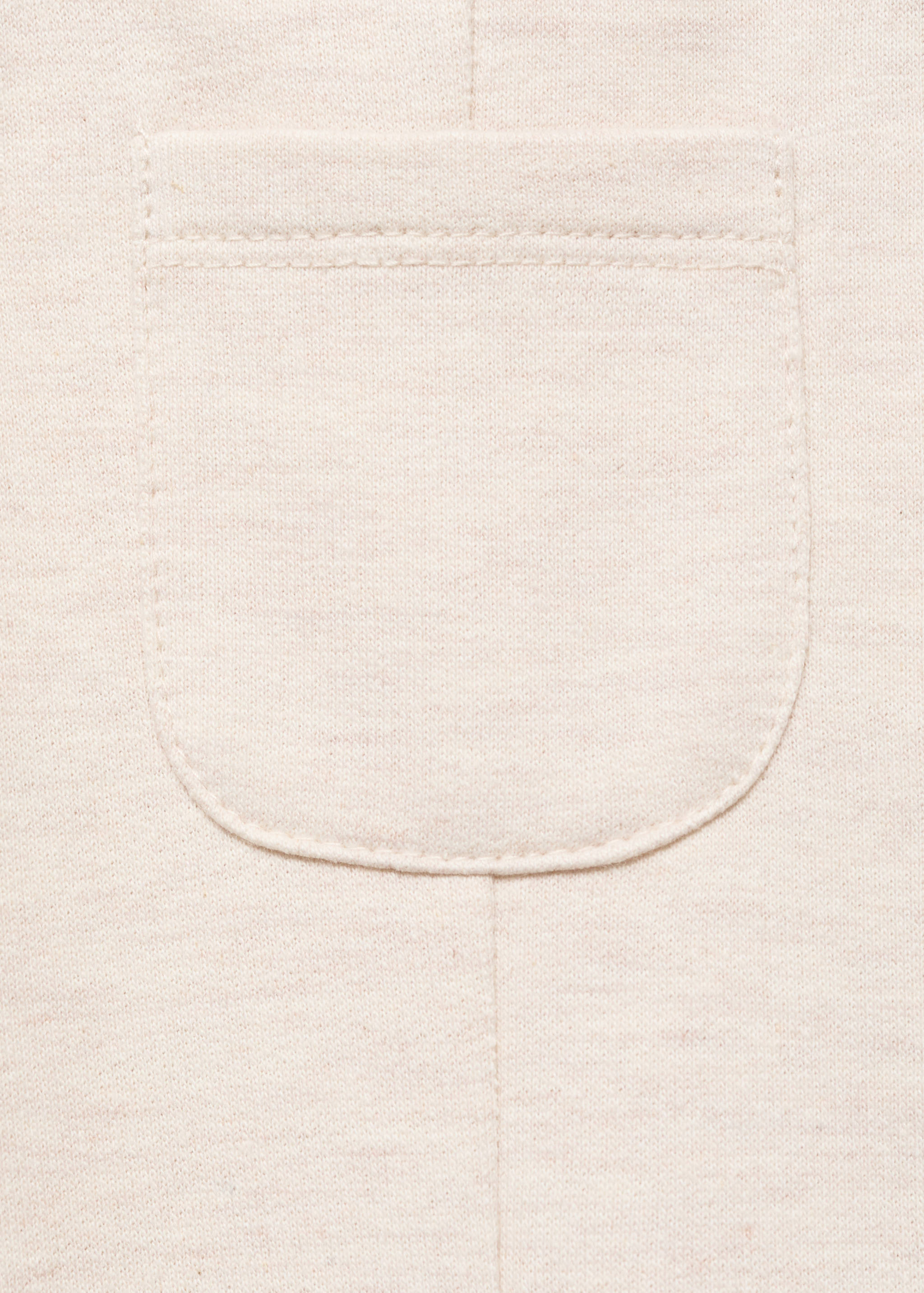 Long cotton dungarees - Details of the article 8