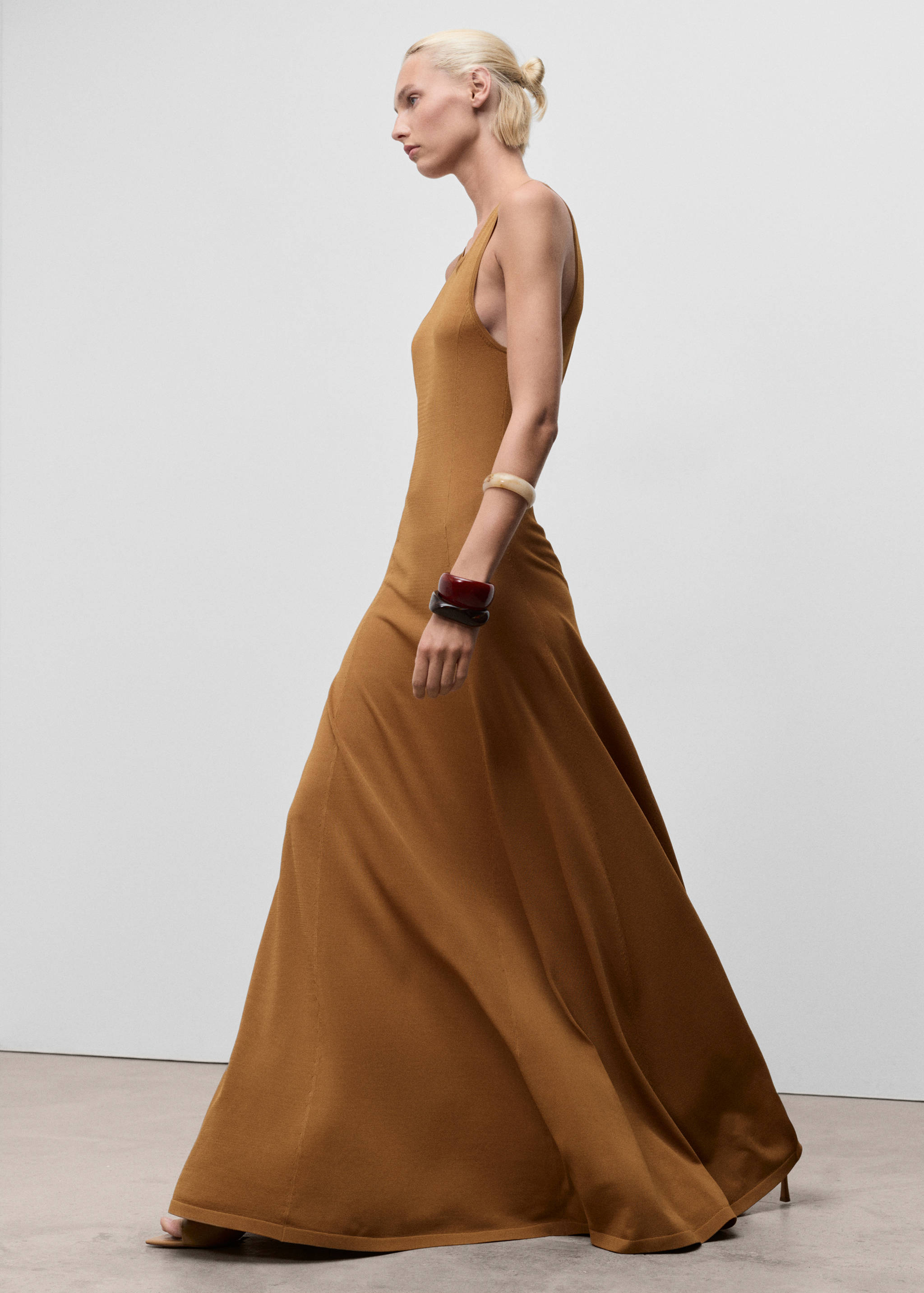 Knit long dress - Details of the article 4