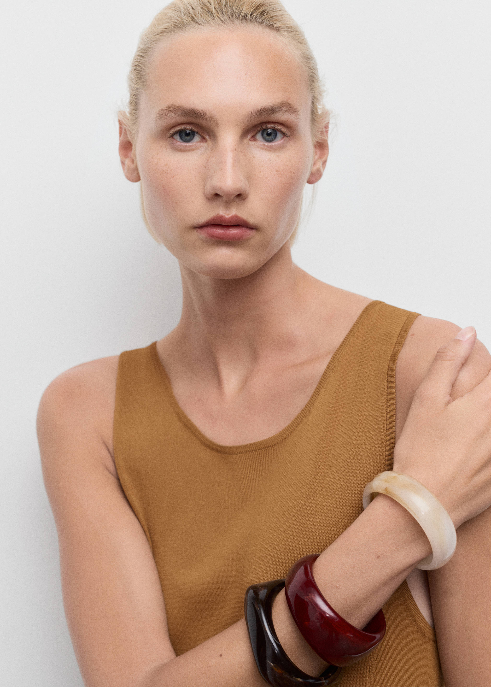 Knit long dress - Details of the article 2