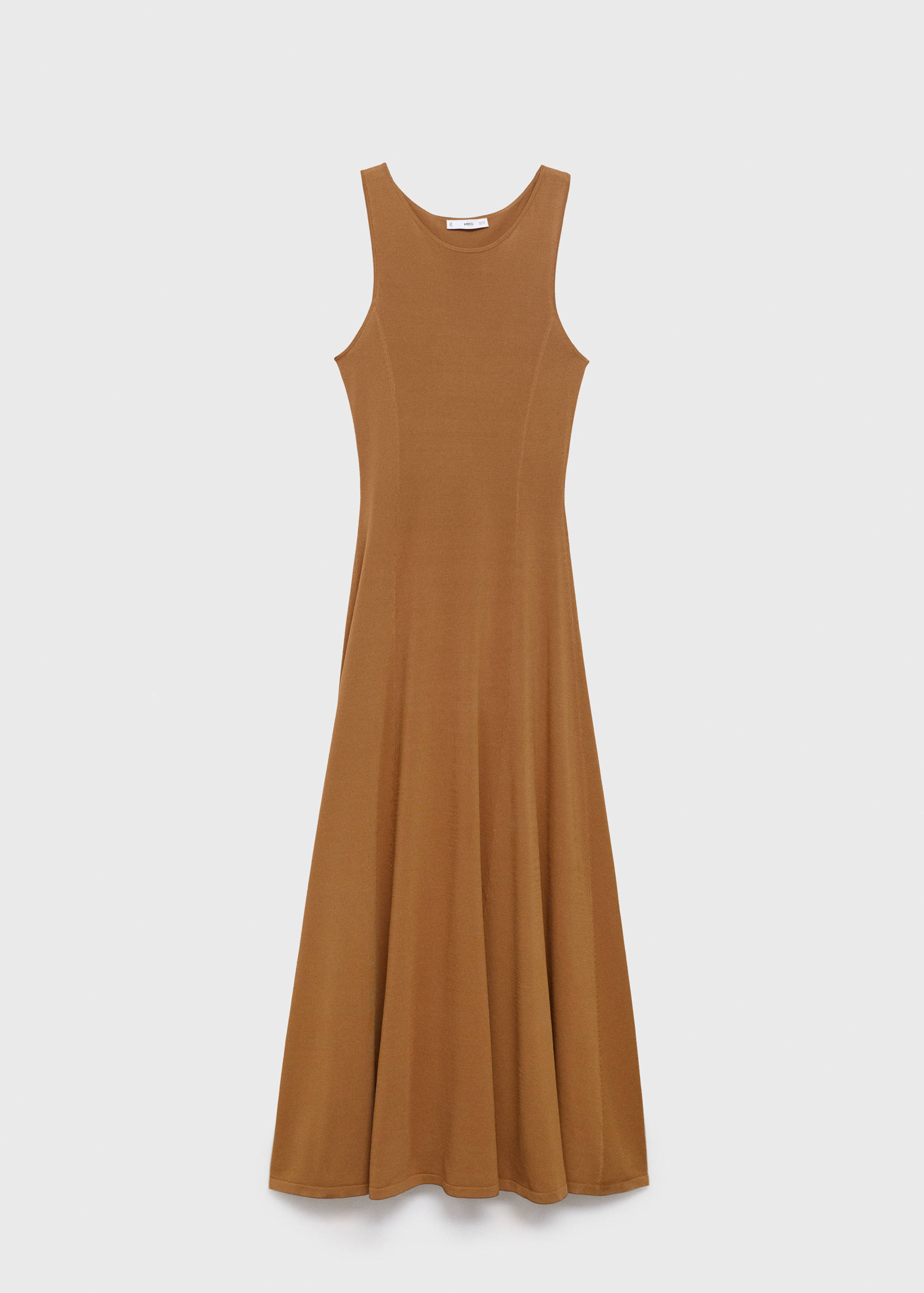 Langes Strickkleid - Artikel ohne Model
