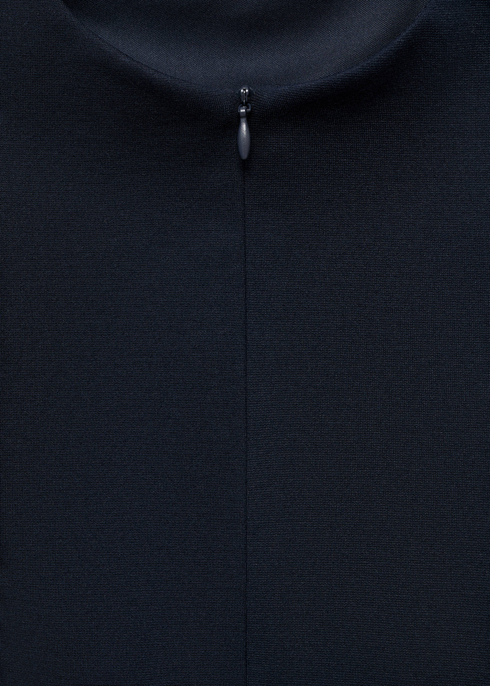 Top justo com fecho de correr - Pormenor do artigo 0