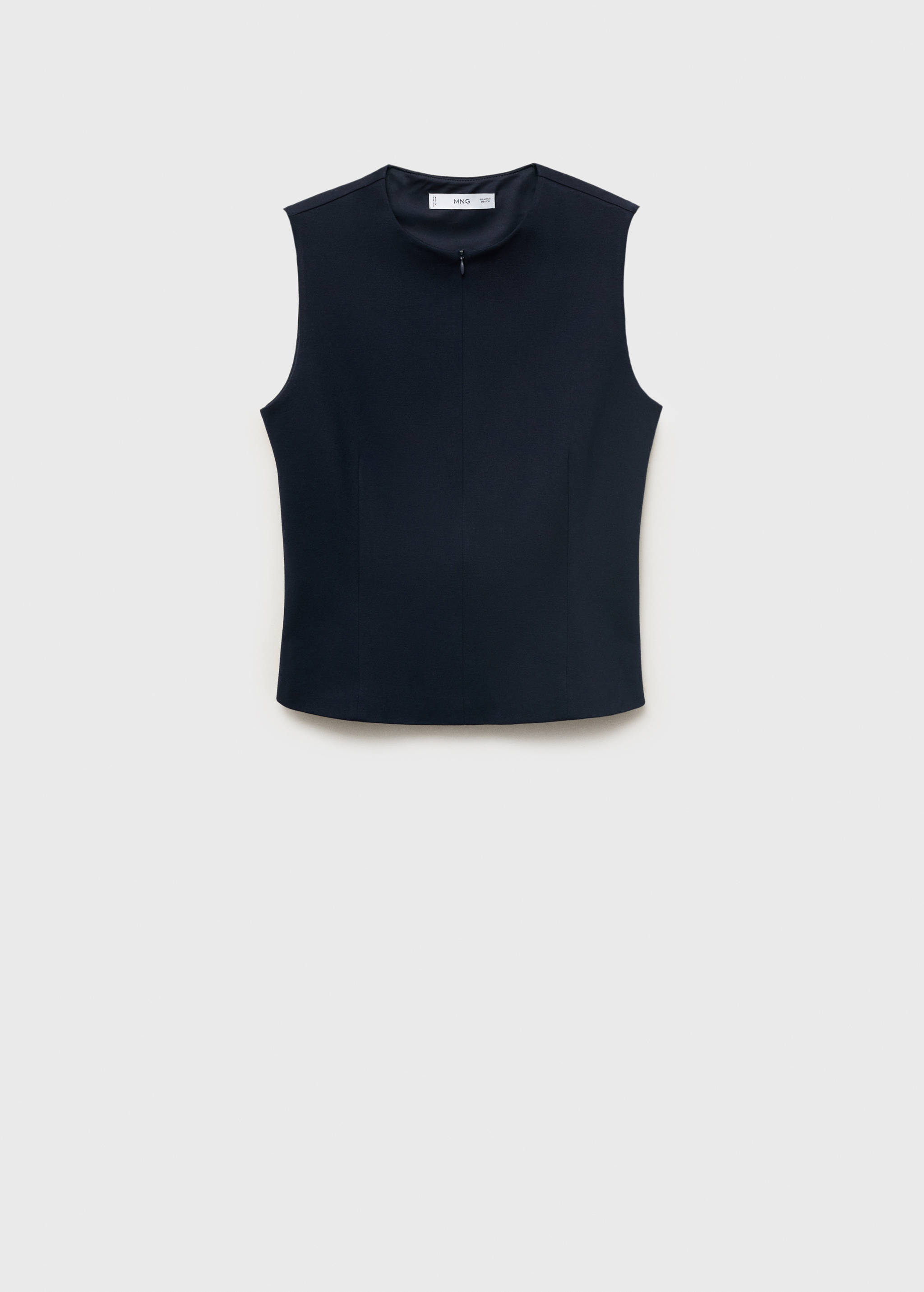 Fitted zip-up top - Article without model