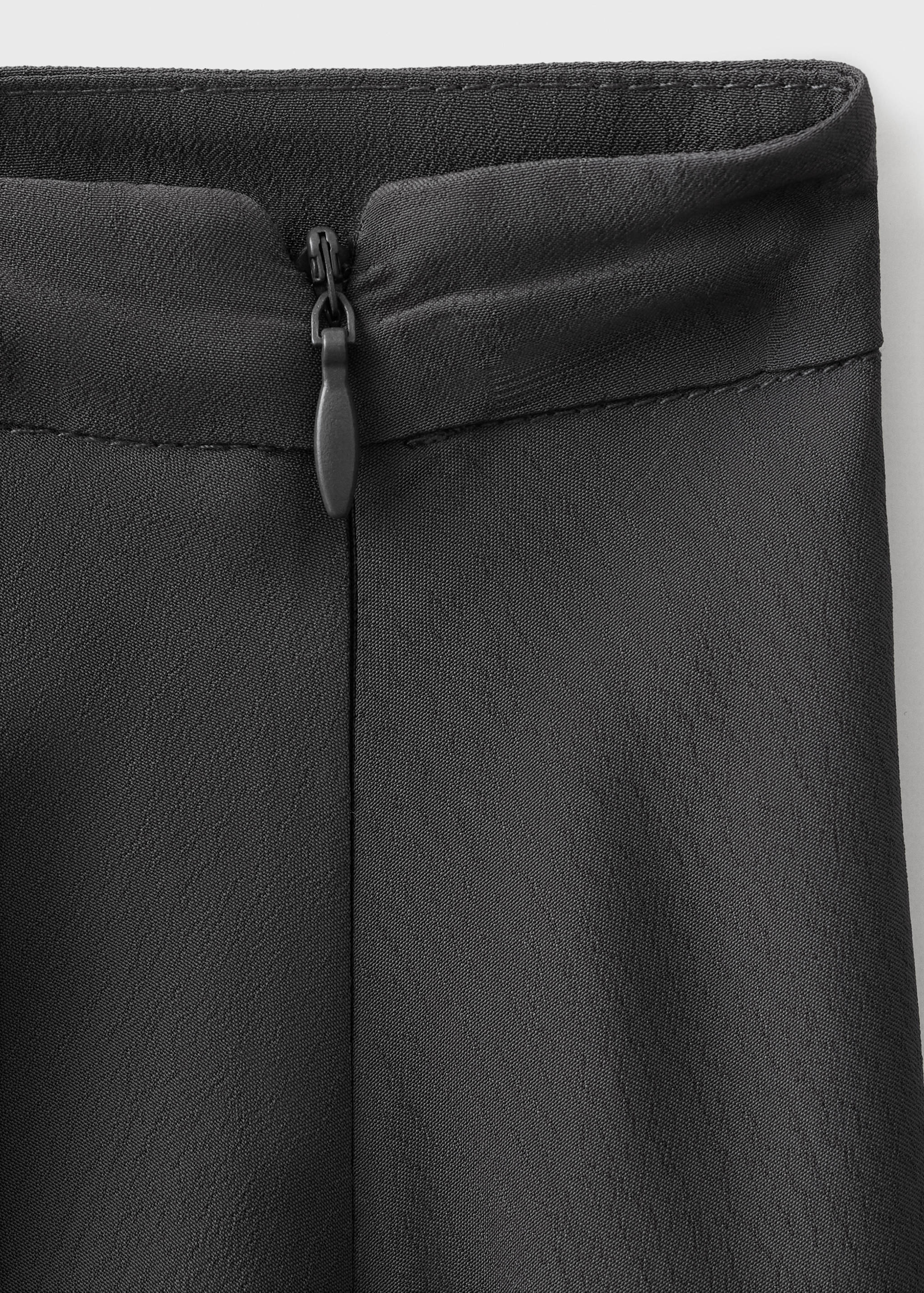 Asymmetrical maxi-skirt - Details of the article 0