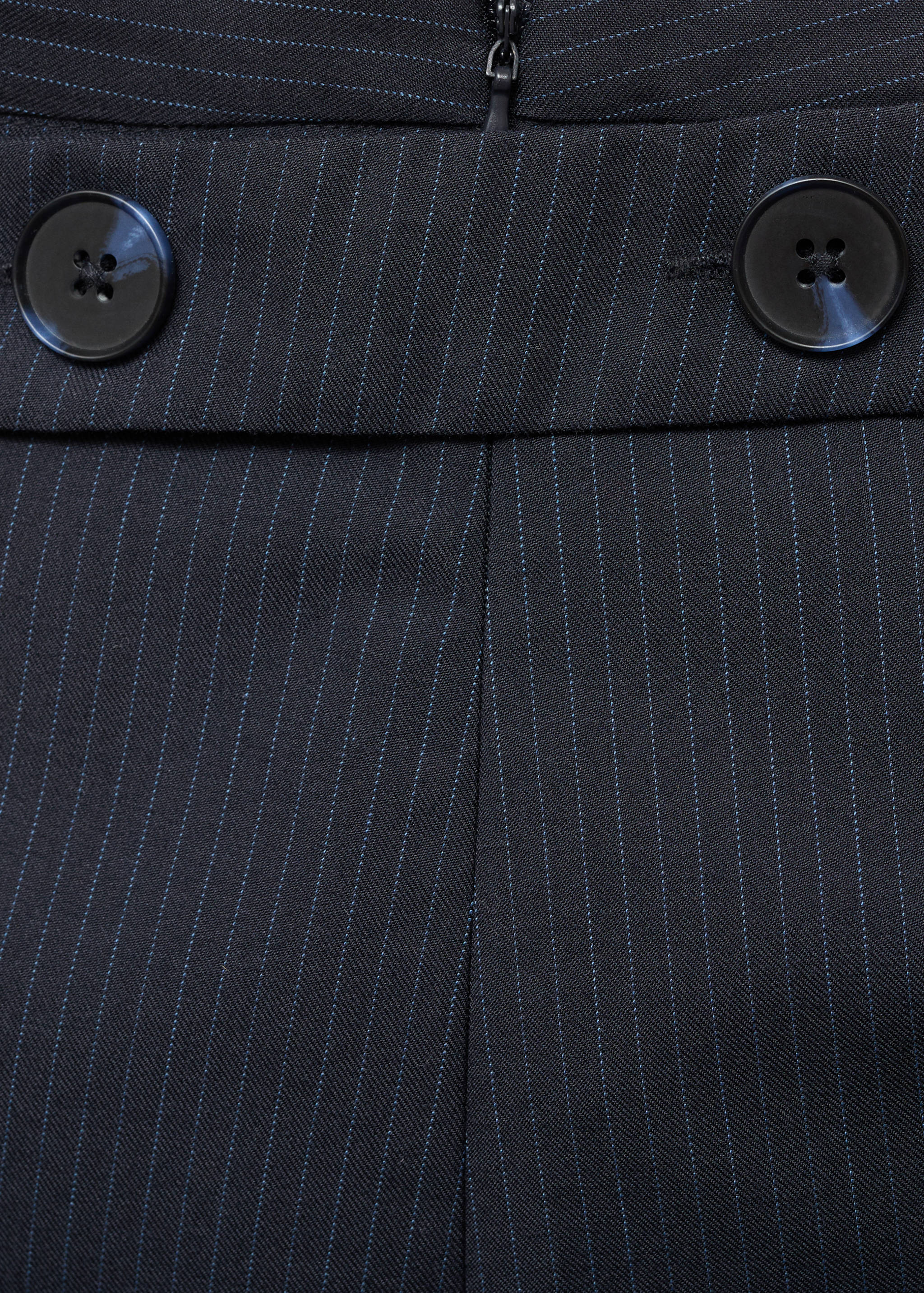 Pinstriped short skirt - Details of the article 8