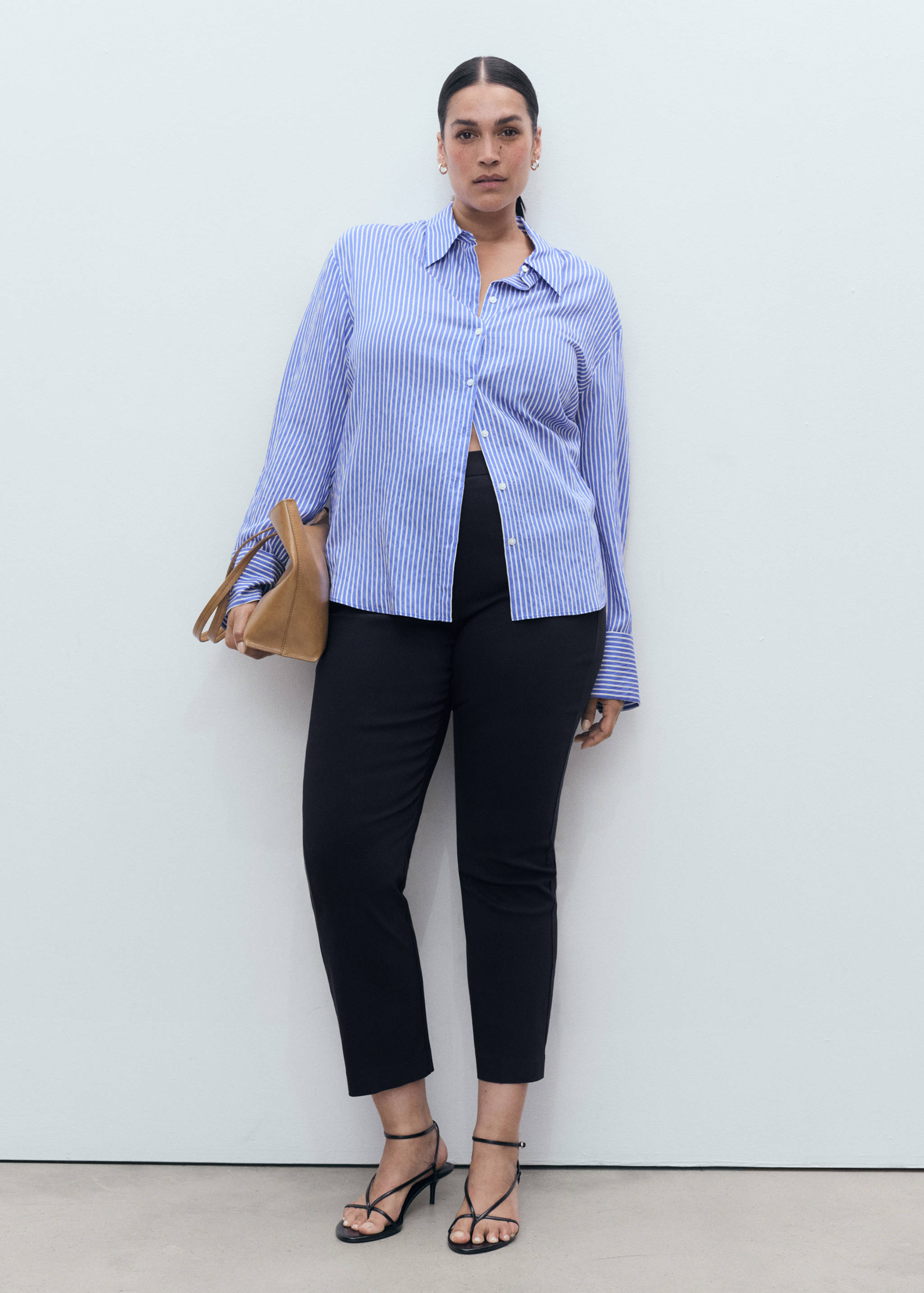 Pantalón recto crop - Detalle del artículo 3