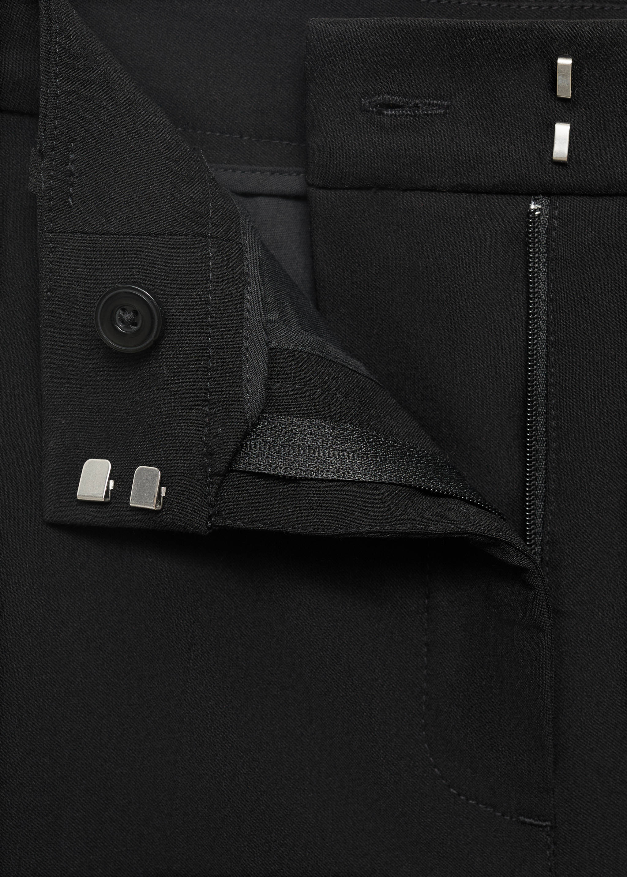 Egyenes szabású vágott nadrág - A termék adatai 8