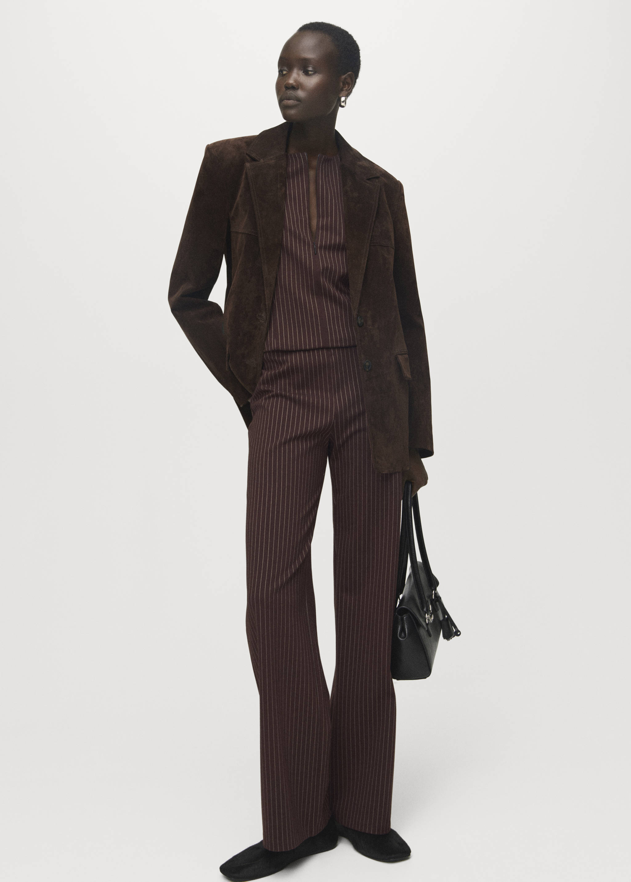 Gerade Hose mit Stretchbund - Allgemeine Ansicht