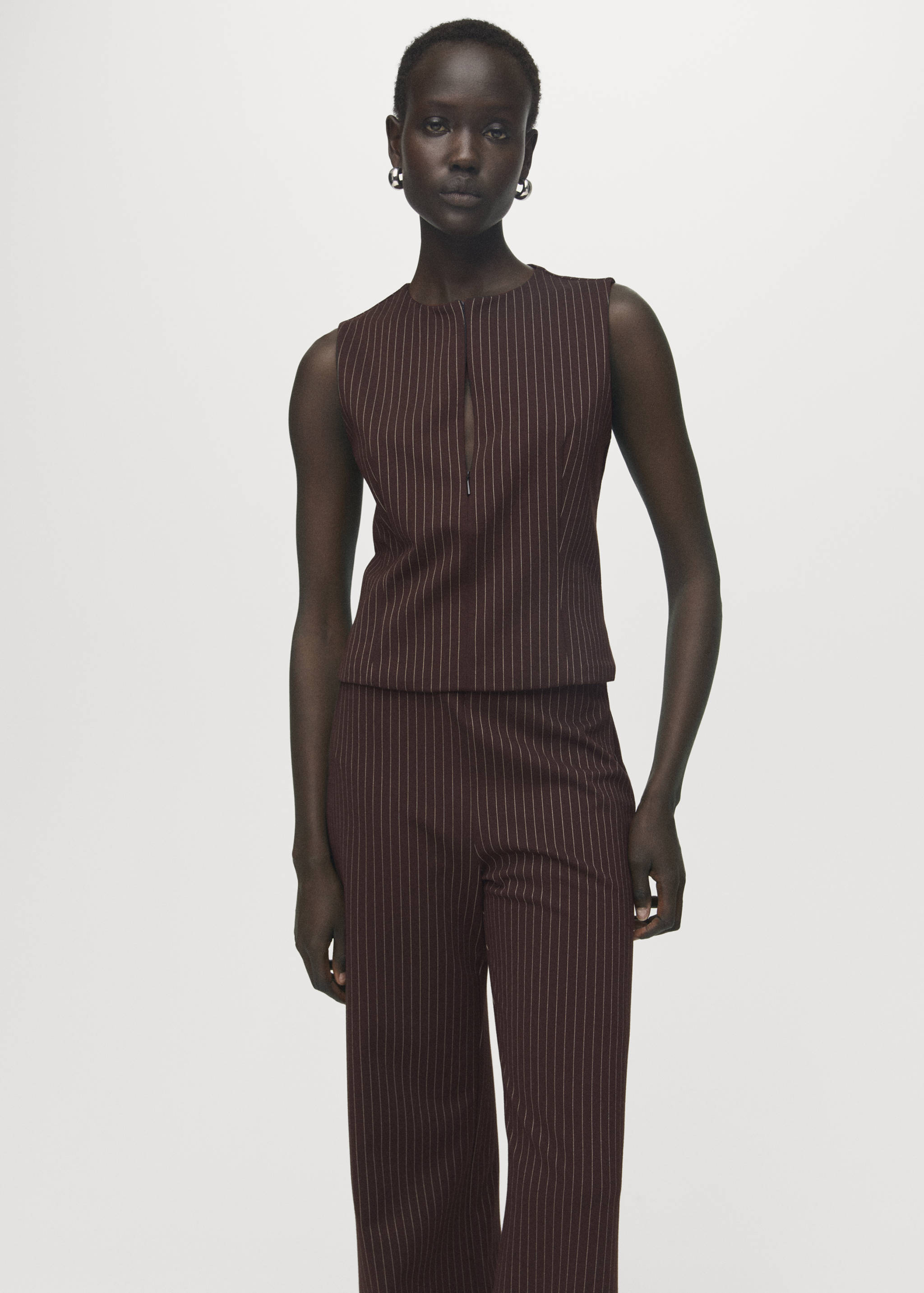 Gerade Hose mit Stretchbund - Detail des Artikels 2