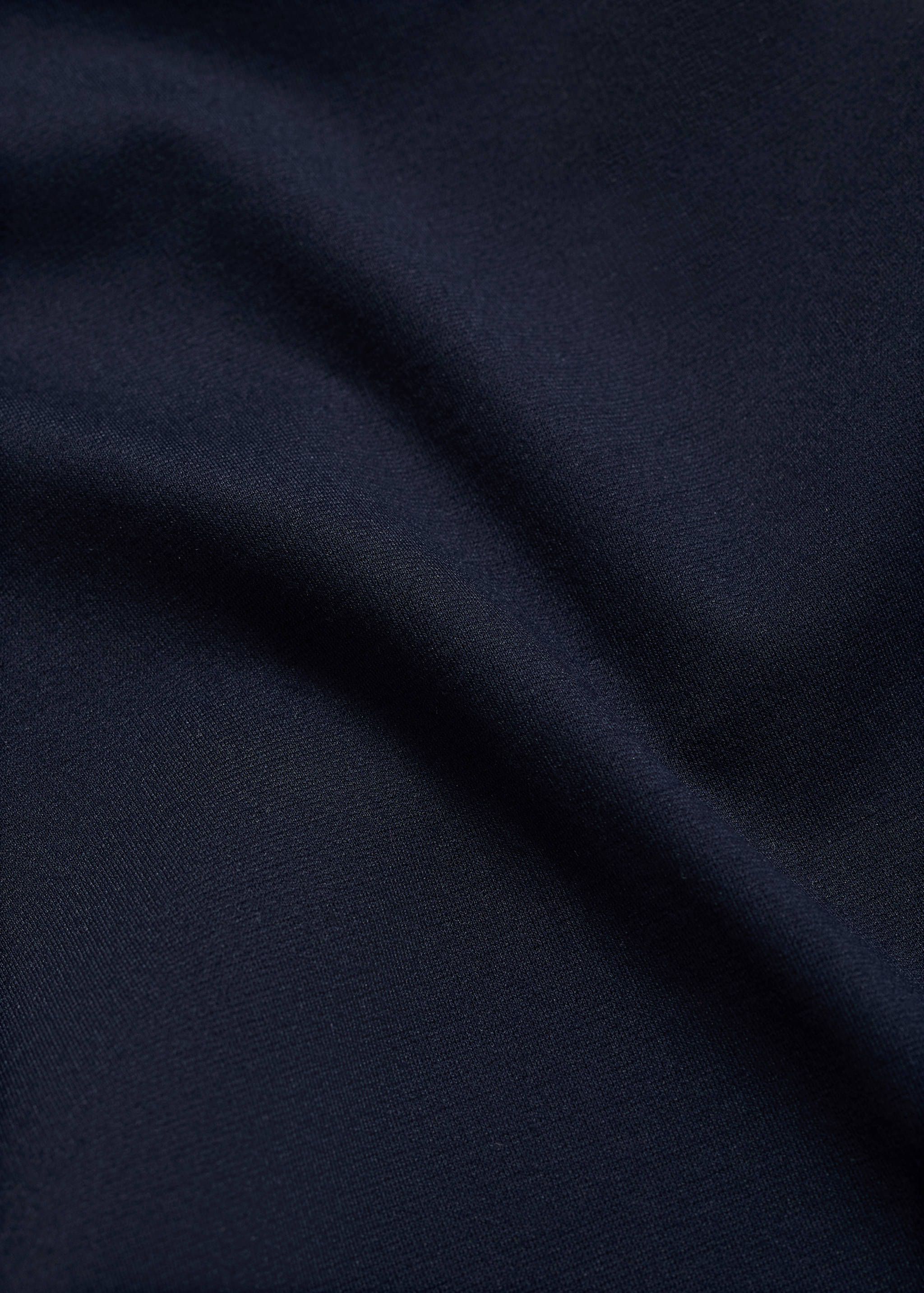 Straight-fit trousers with elastic waist - Details of the article 0