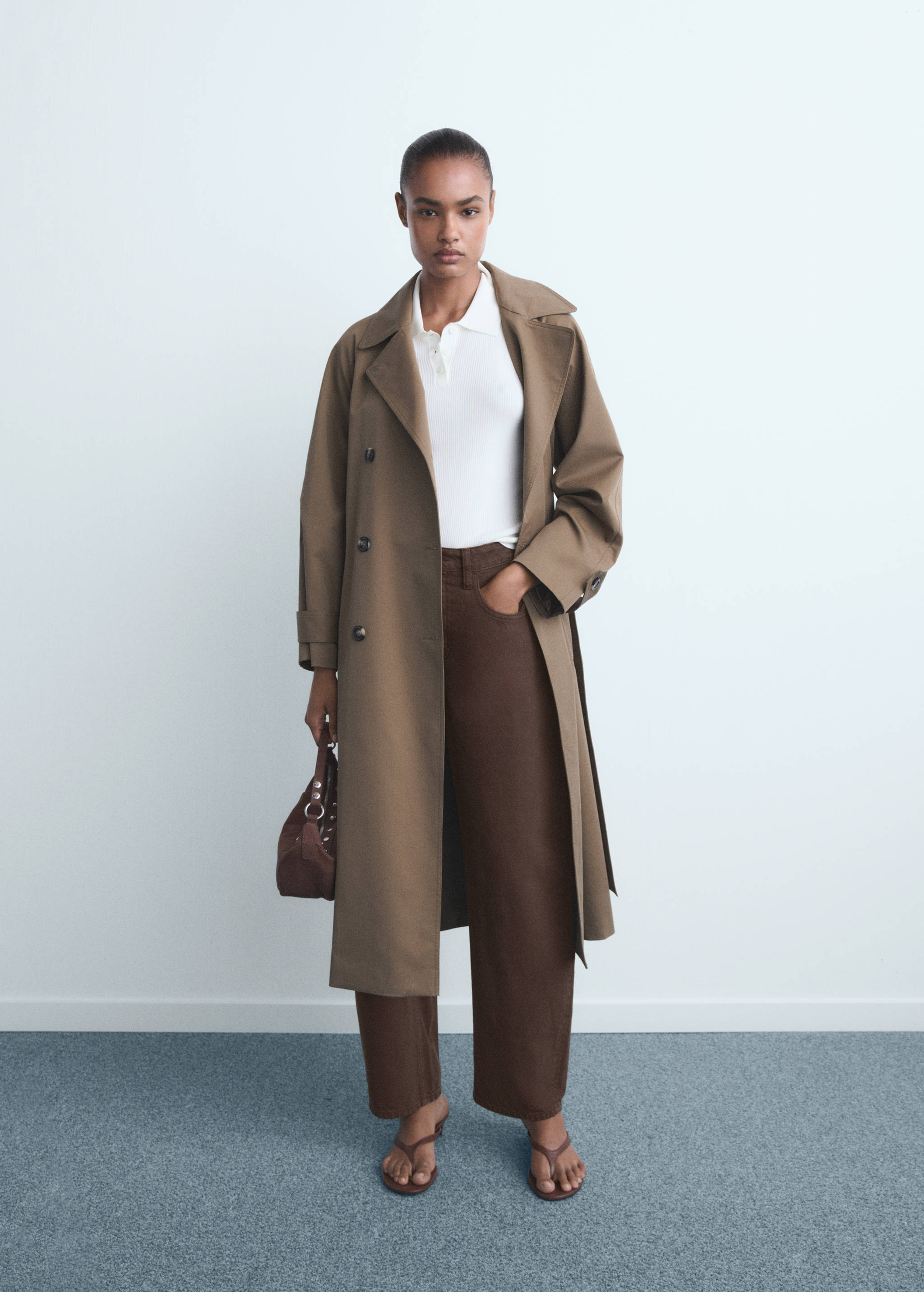 Джинсы barrel с высокой посадкой - Общий план