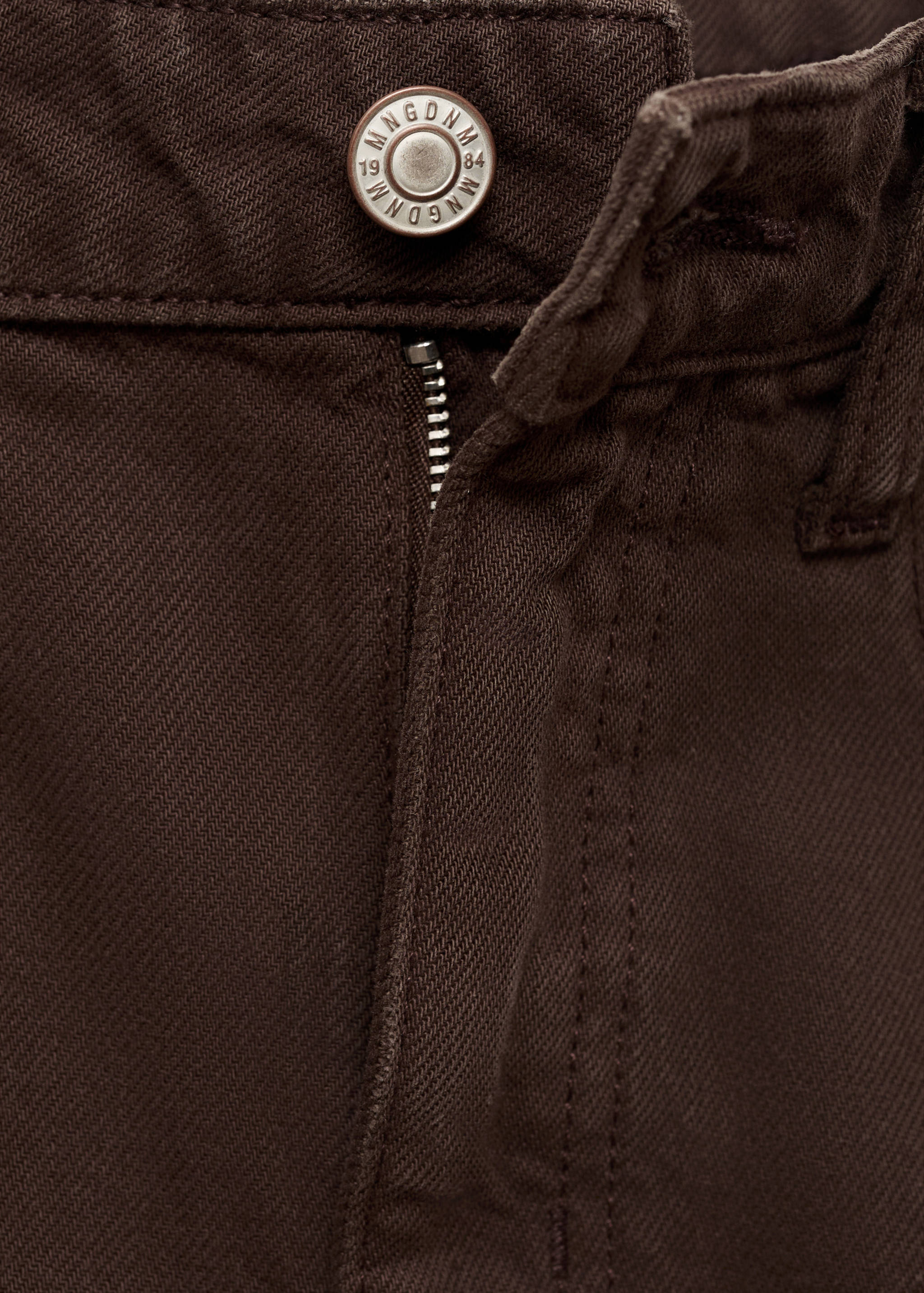 Джинсы barrel с высокой посадкой - Деталь изделия 8