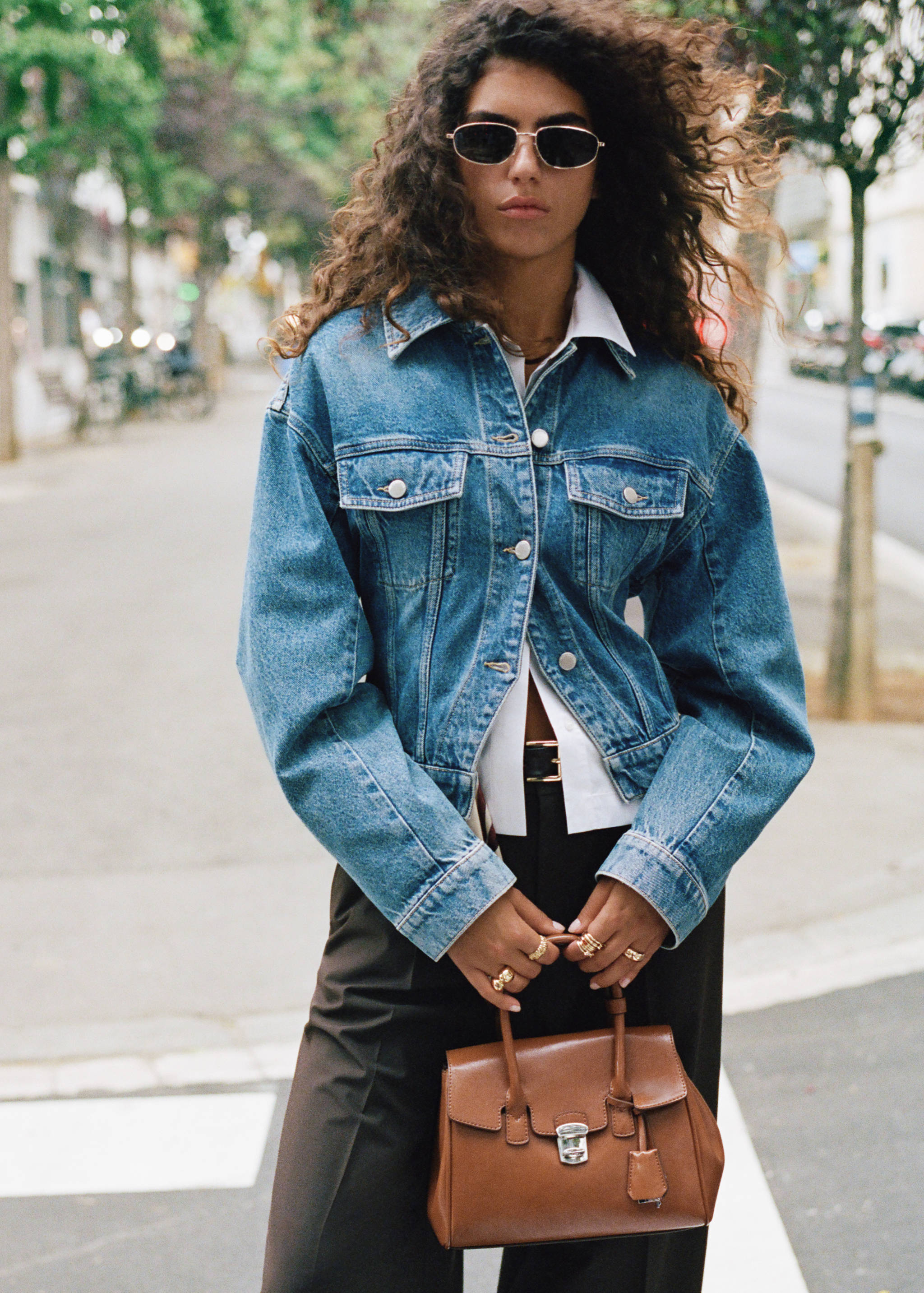 Wide-leg low-rise broek - Detail van het artikel 6