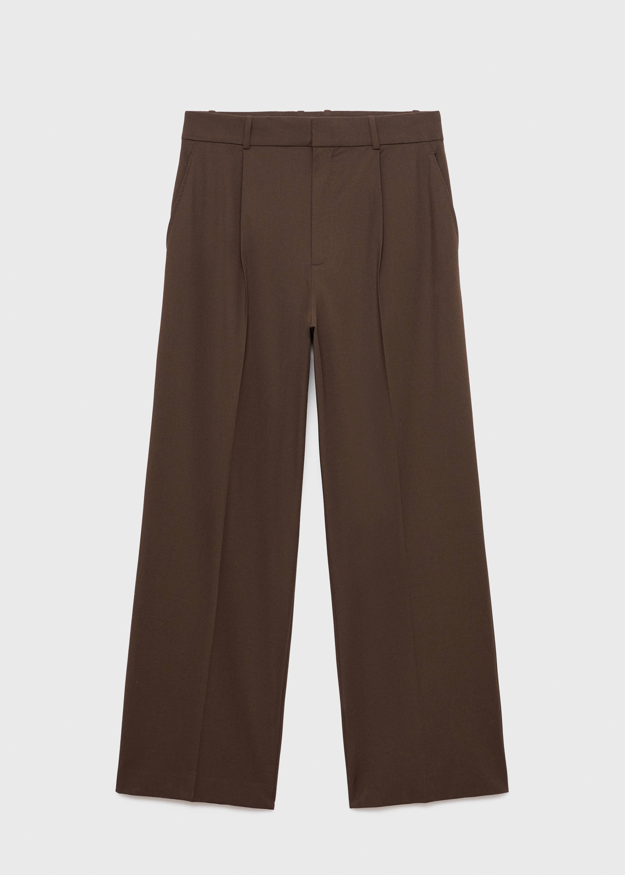 Low-rise wide leg trousers - Article without model